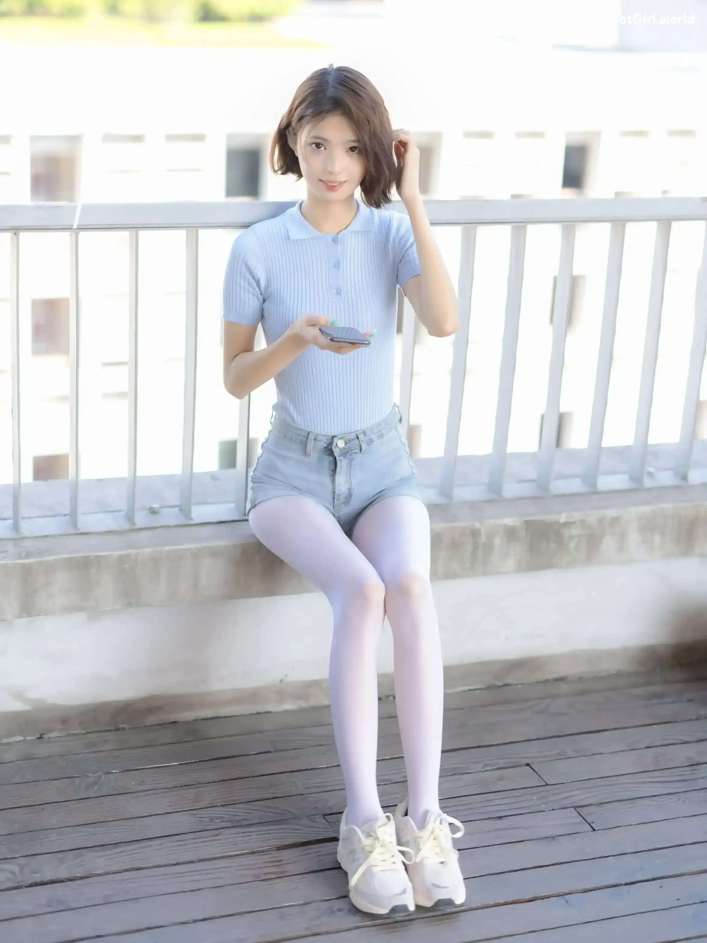 森萝财团写真-媛媛-试拍-15D超薄白丝 第35张图