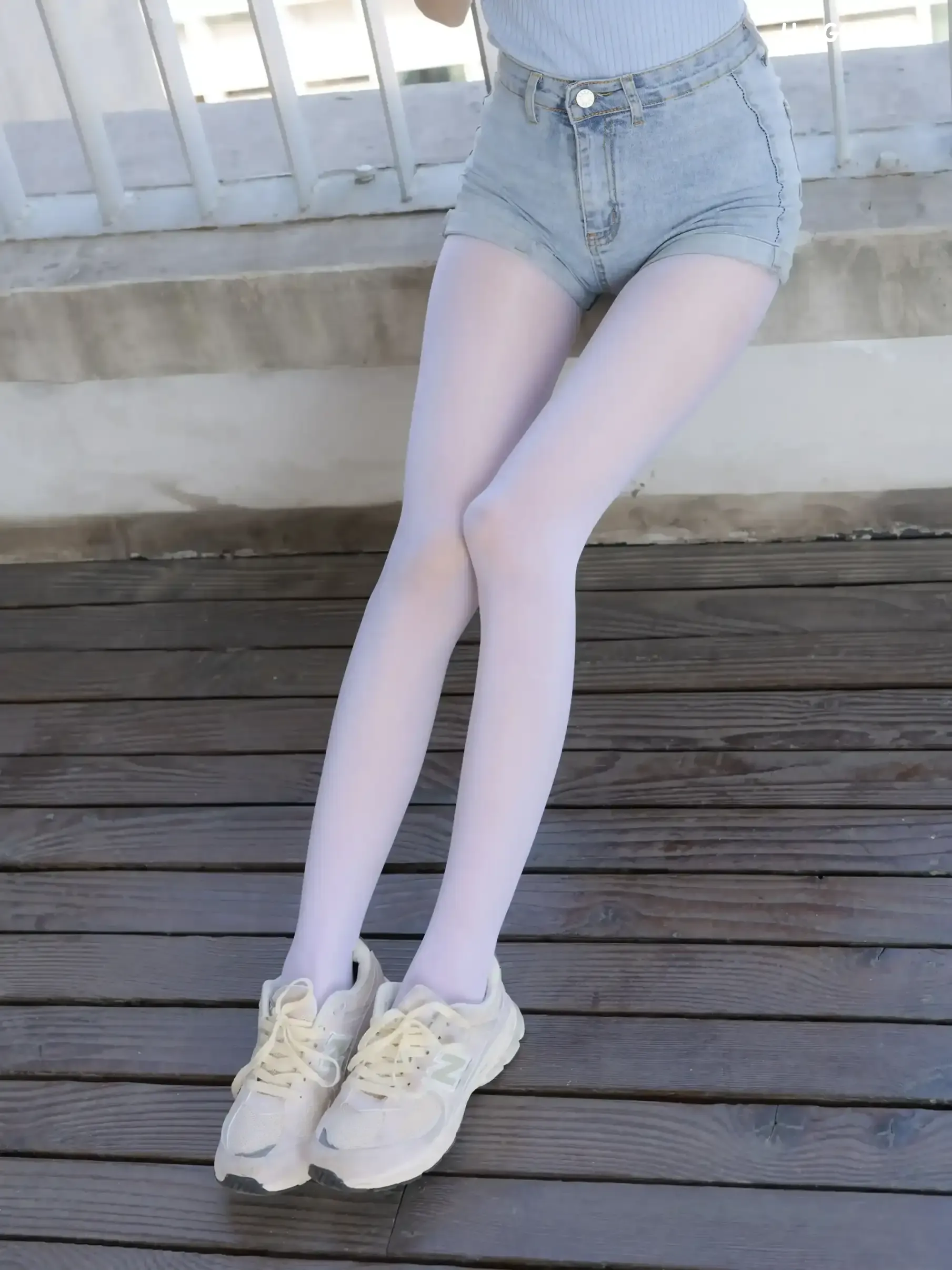 森萝财团写真-媛媛-试拍-15D超薄白丝 第36张图