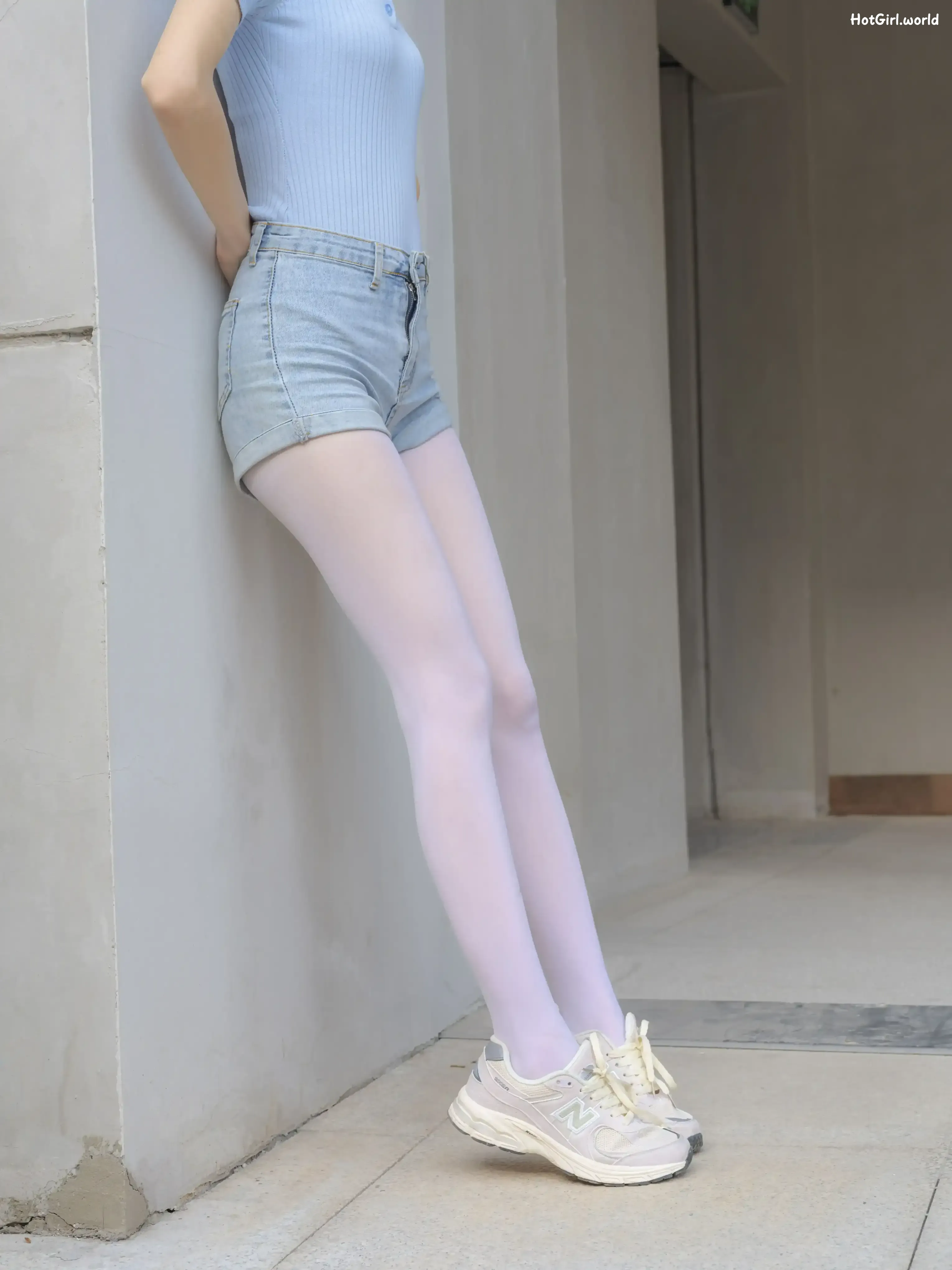 森萝财团写真-媛媛-试拍-15D超薄白丝 第57张图