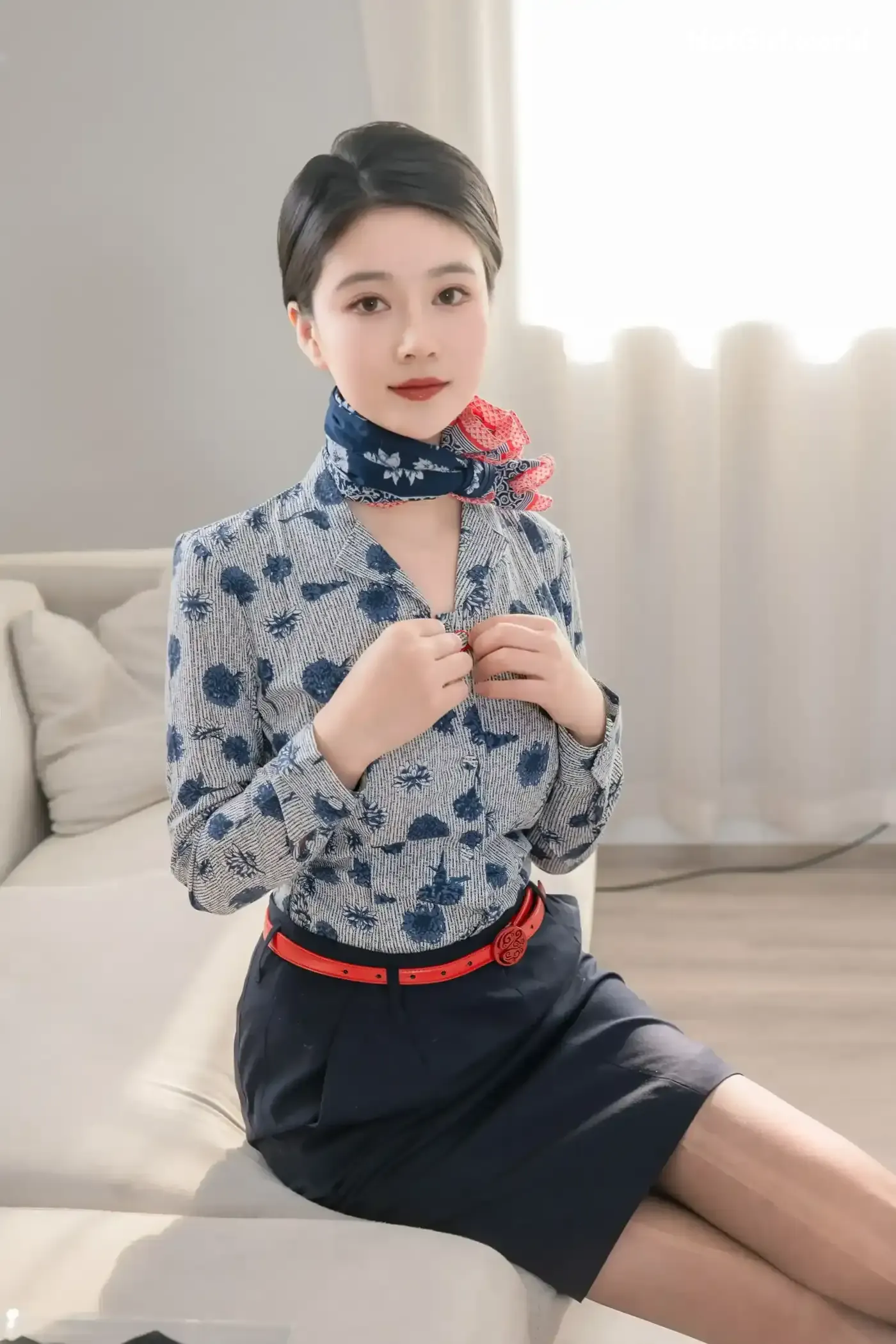 Coser-年年-Nnian-空姐2 第14张图