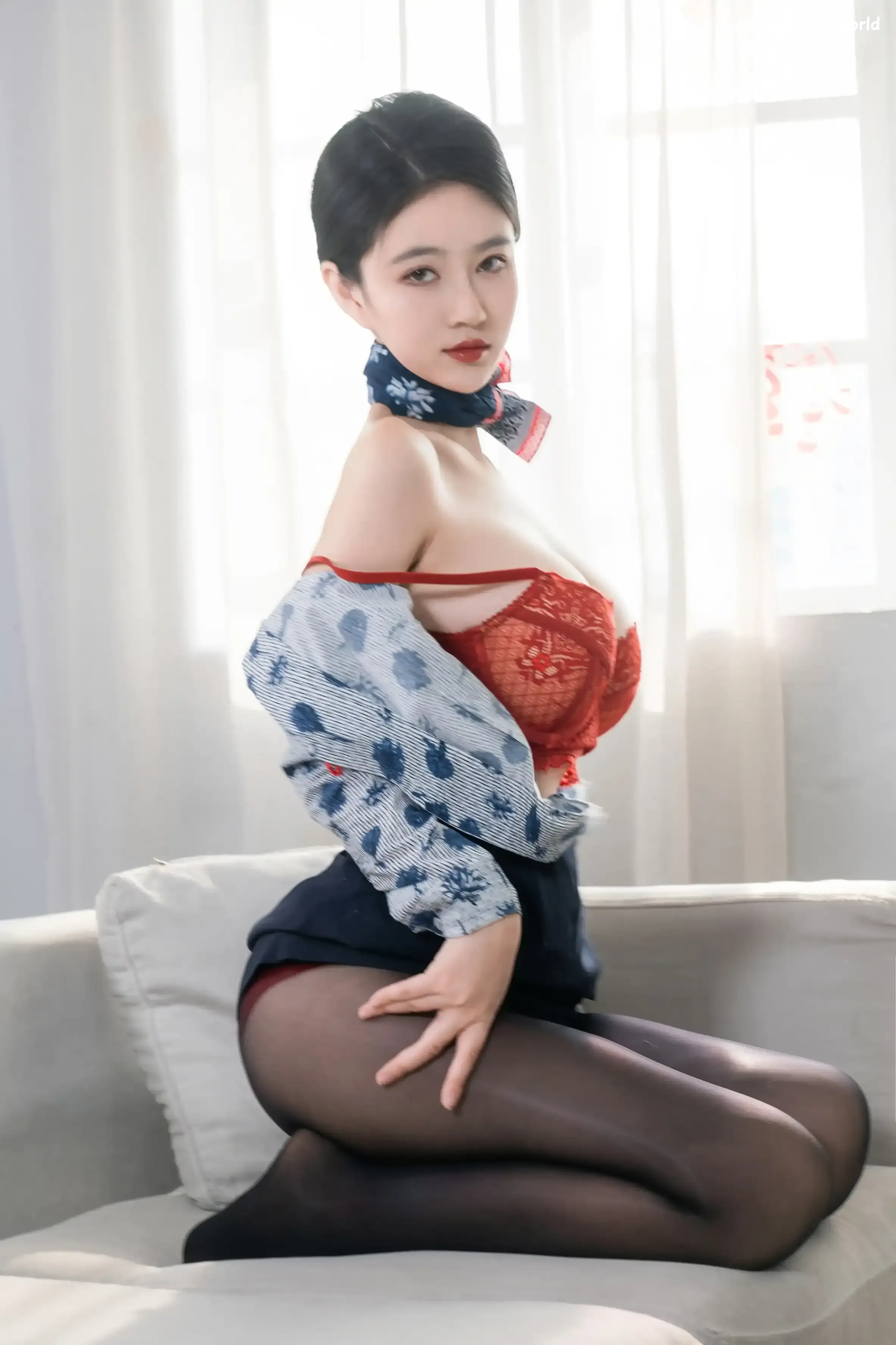 Coser-年年-Nnian-空姐2 第29张图