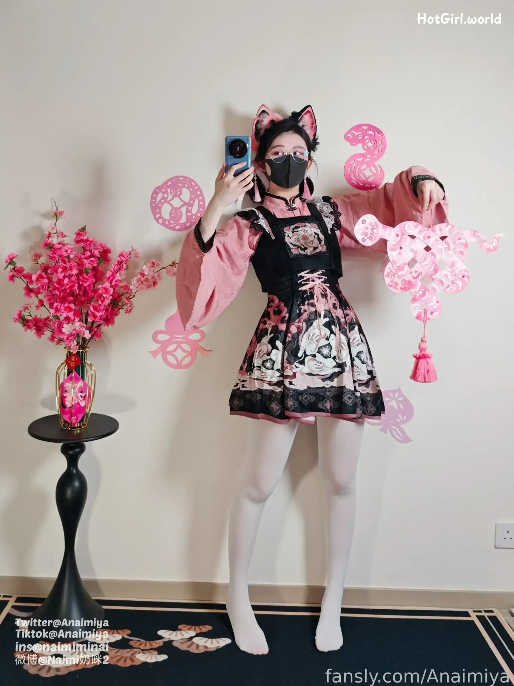 Coser-Anaimiya-奶咪-OnlyFan-2025年2月新作-春在枝头桃花已盛 第11张图
