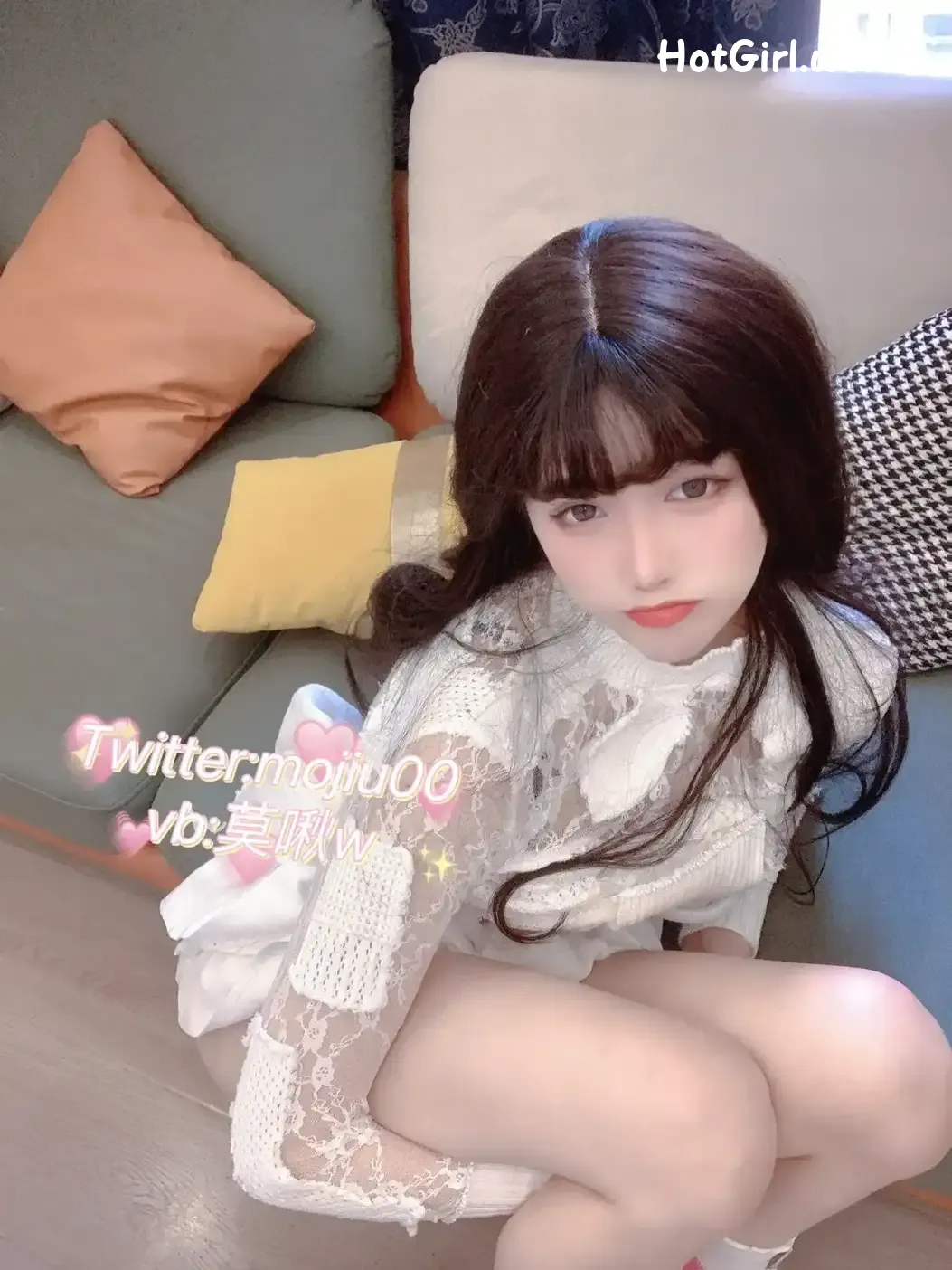 Coser-小青茗-纯欲毛衣 第14张图