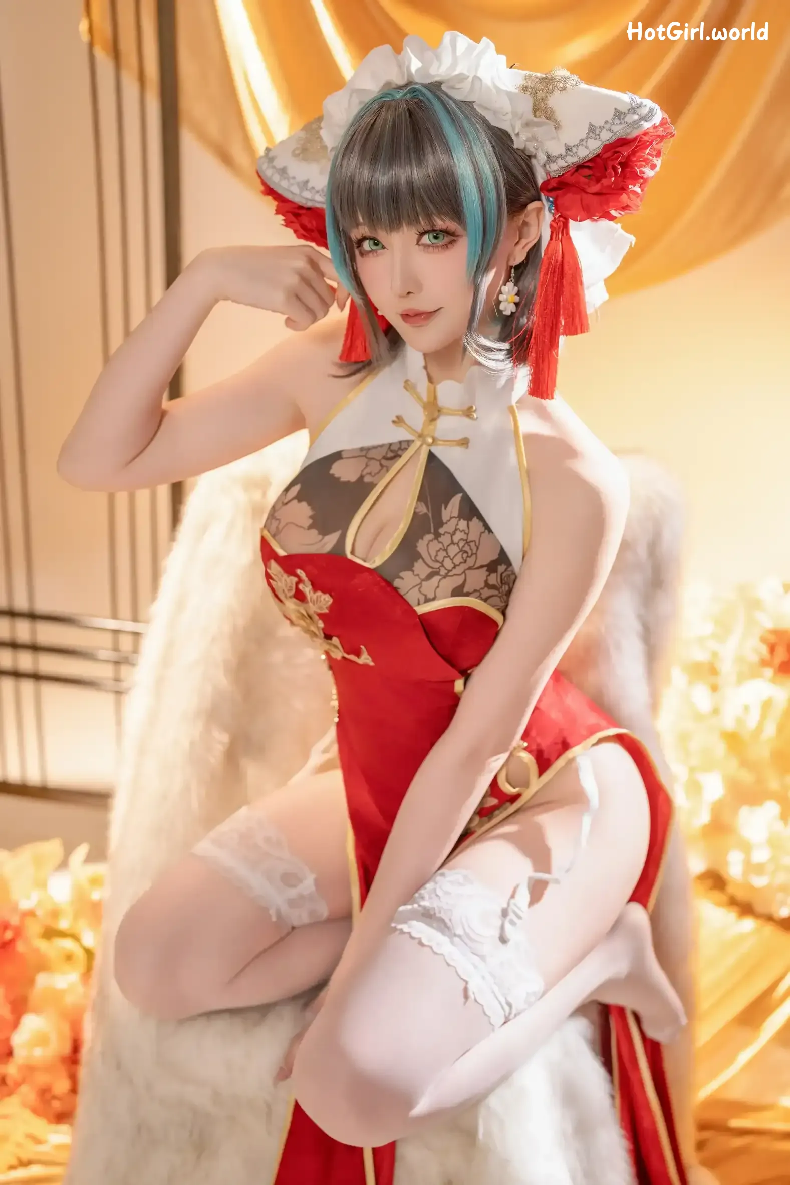 Coser-星之迟迟-Hoshilily-碧蓝航线柴郡 第14张图