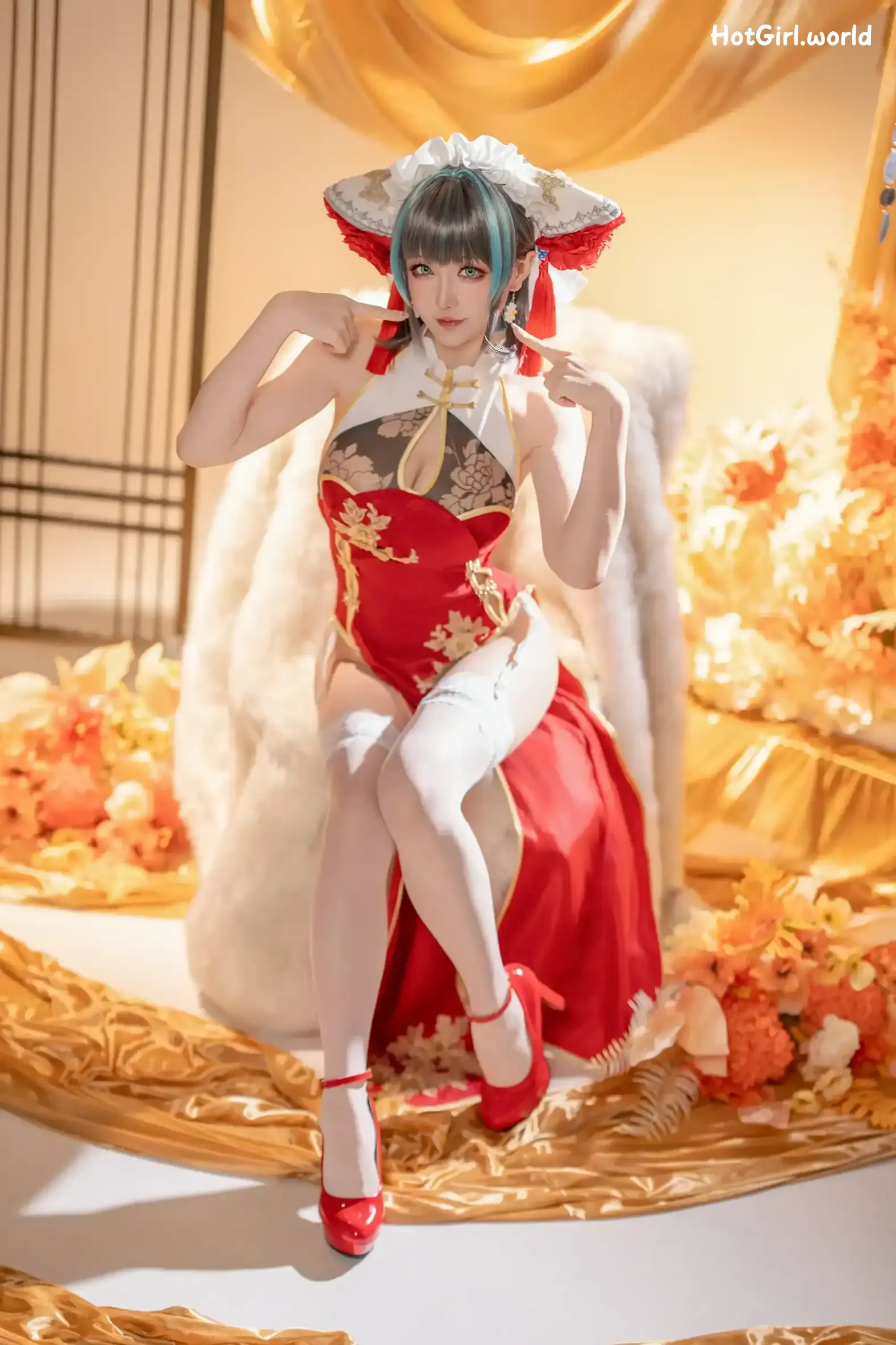Coser-星之迟迟-Hoshilily-碧蓝航线柴郡 第49张图