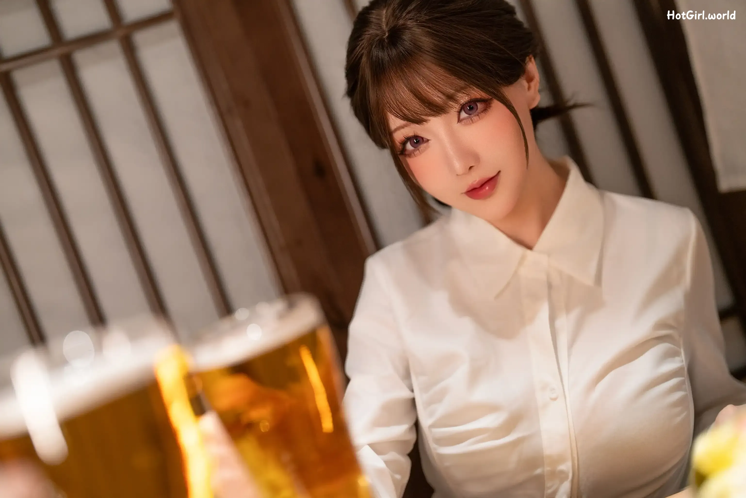 Coser-星之迟迟-Hoshilily-2025年02月计划G-不胜酒力的新人后辈 第16张图