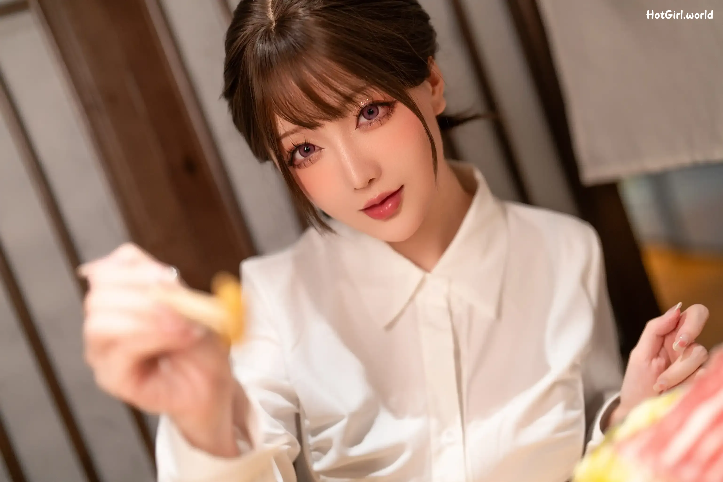Coser-星之迟迟-Hoshilily-2025年02月计划G-不胜酒力的新人后辈 第18张图