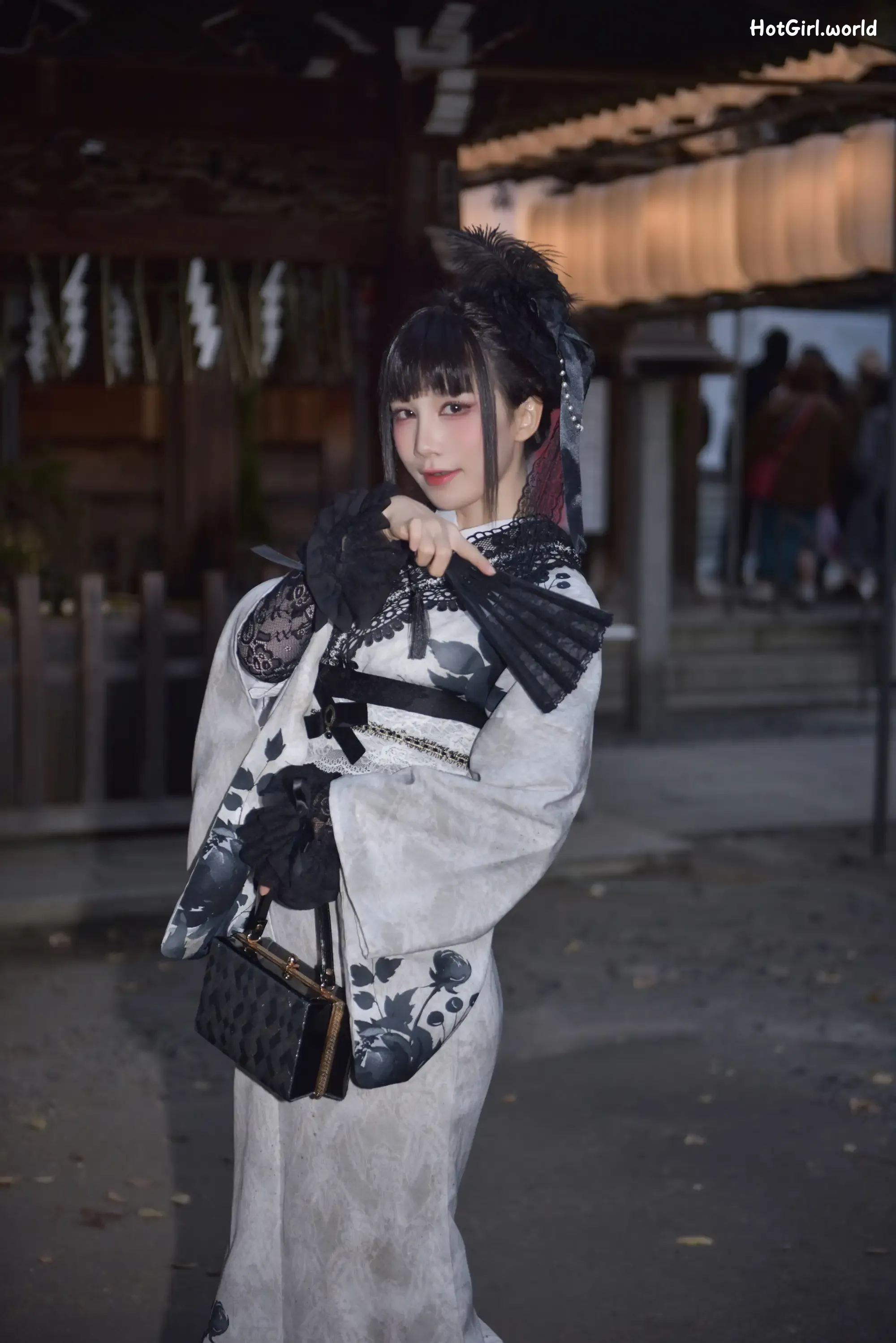 Coser-水淼-Aqua-个人造型-蕾丝 第4张图
