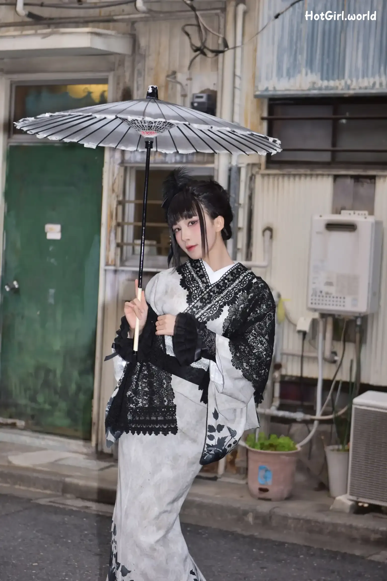 Coser-水淼-Aqua-个人造型-蕾丝 第23张图