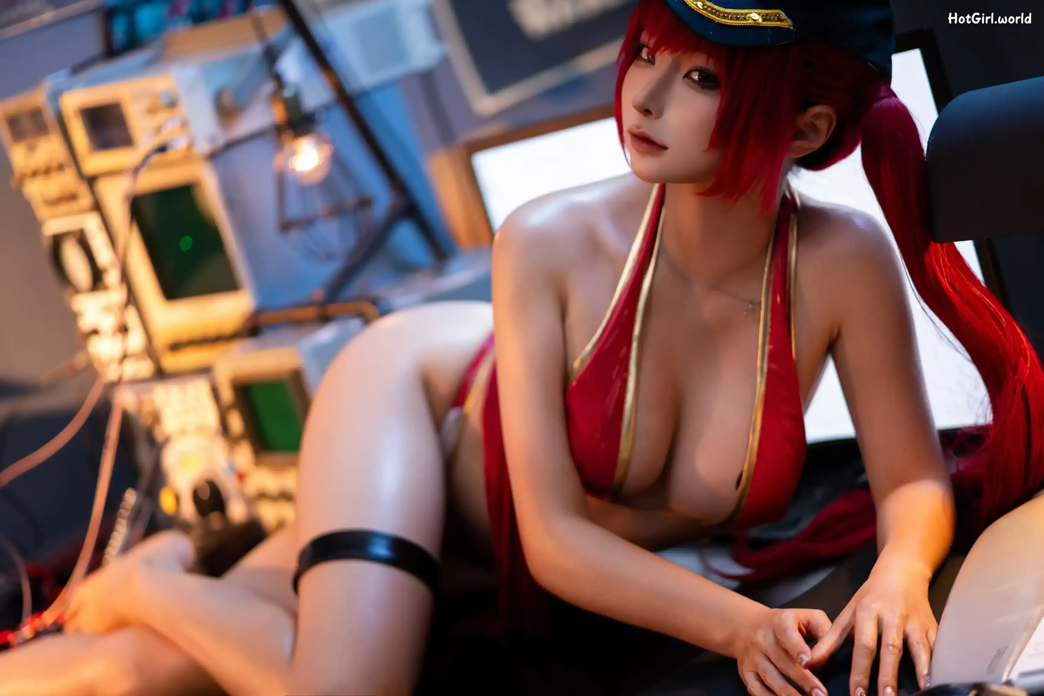Coser-蠢沫沫-chunmomo-Hololive-宝钟玛琳-船长 第17张图