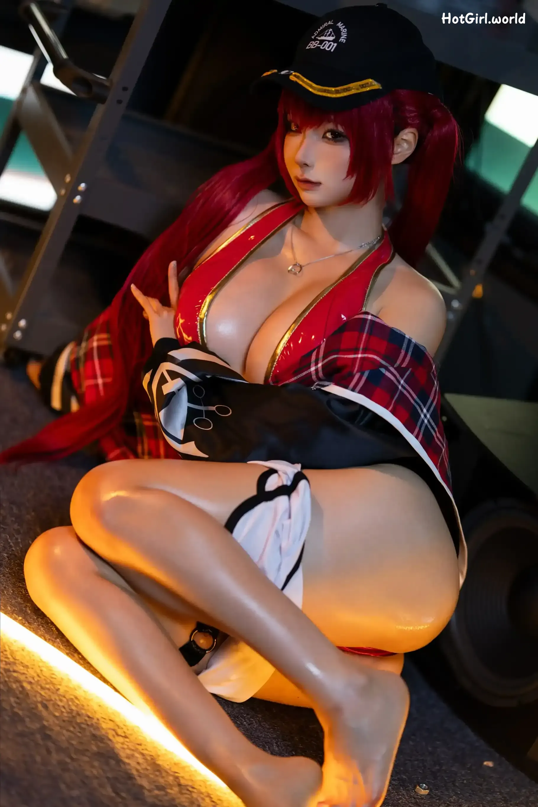 Coser-蠢沫沫-chunmomo-Hololive-宝钟玛琳-船长 第154张图