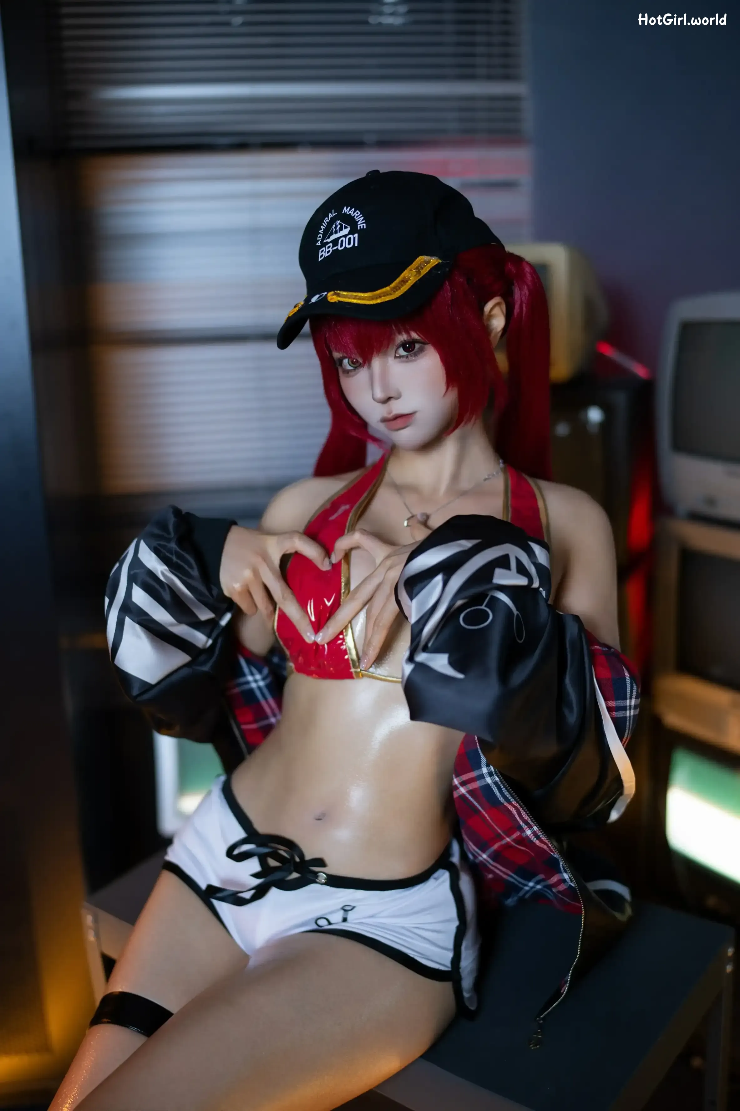 Coser-蠢沫沫-chunmomo-Hololive-宝钟玛琳-船长 第157张图