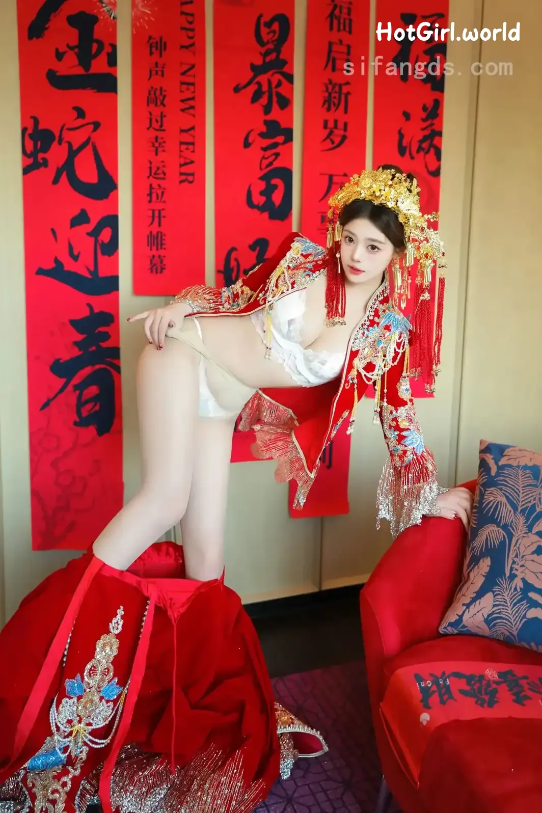 XR Uncensored-蛋蛋宝-R18-秀人网-模特-秀禾服 第44张图