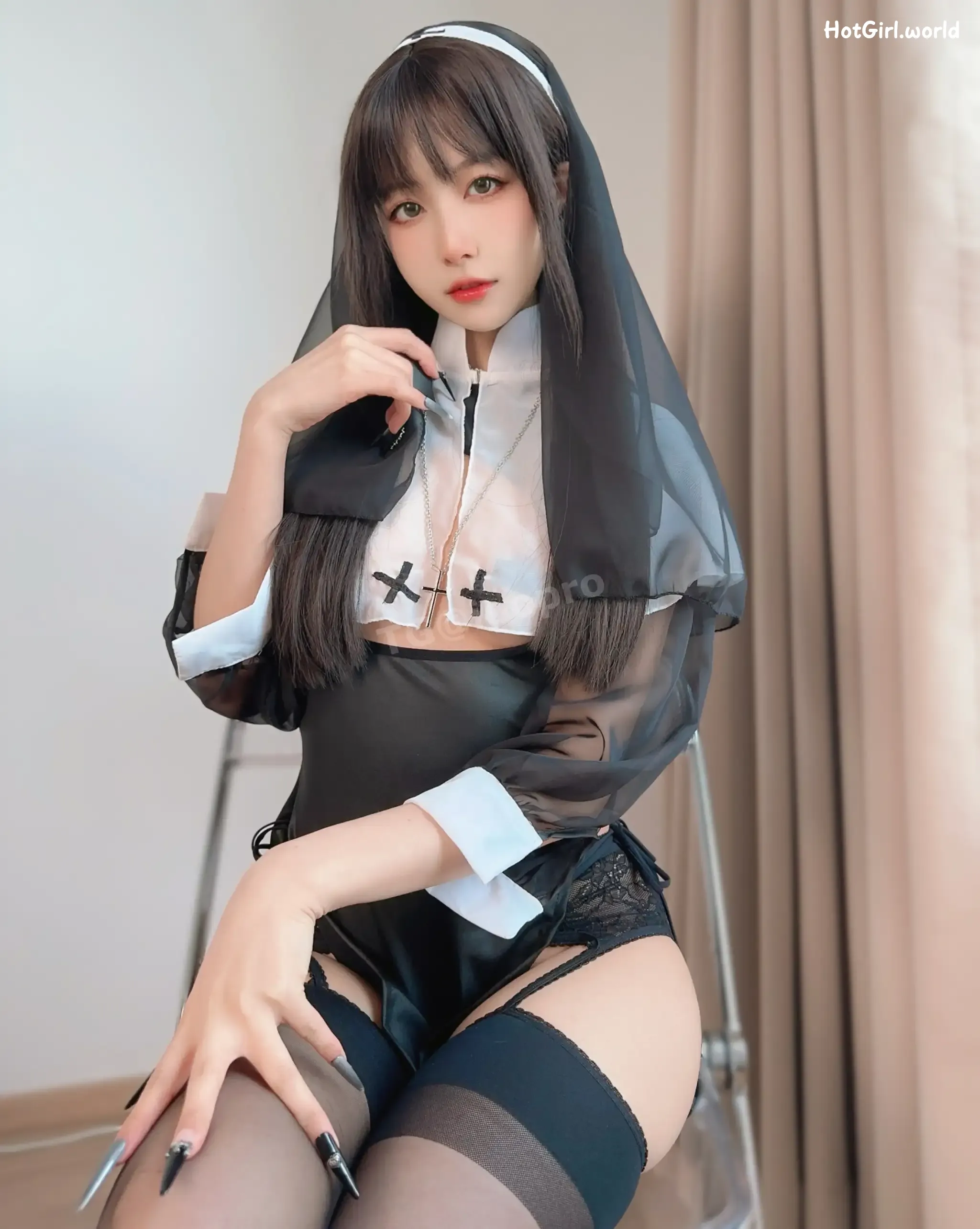 Coser-布丁大法-Pudding Dafa-珍珠祷告 第3张图
