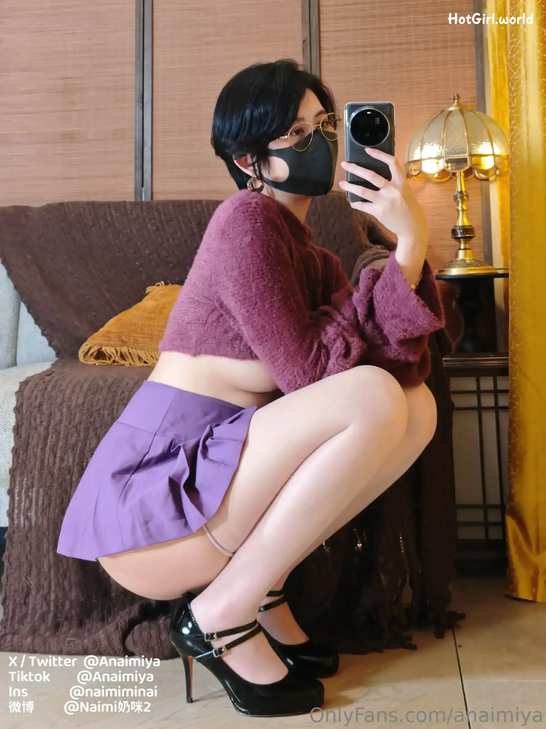 Coser-Anaimiya-奶咪-OnlyFan-2025年4月新作-白丝死库水-闷骚短发 第20张图