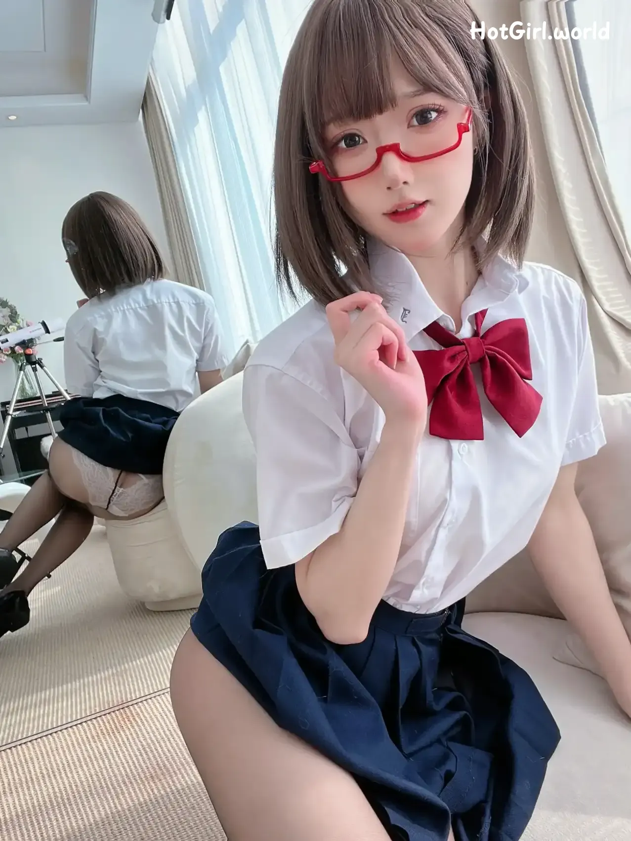 Coser-阿包也是兔娘-Jk学妹 第3张图