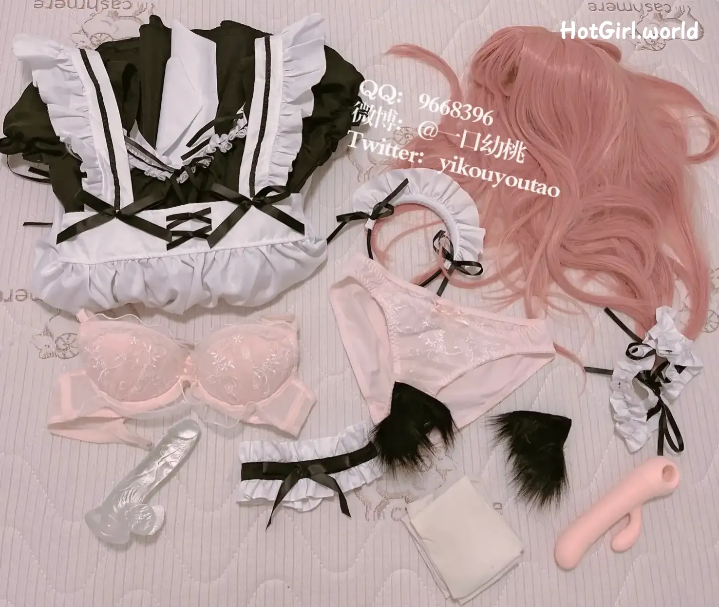 Coser-萌白酱-一口幼桃-回归新作-女仆 第27张图