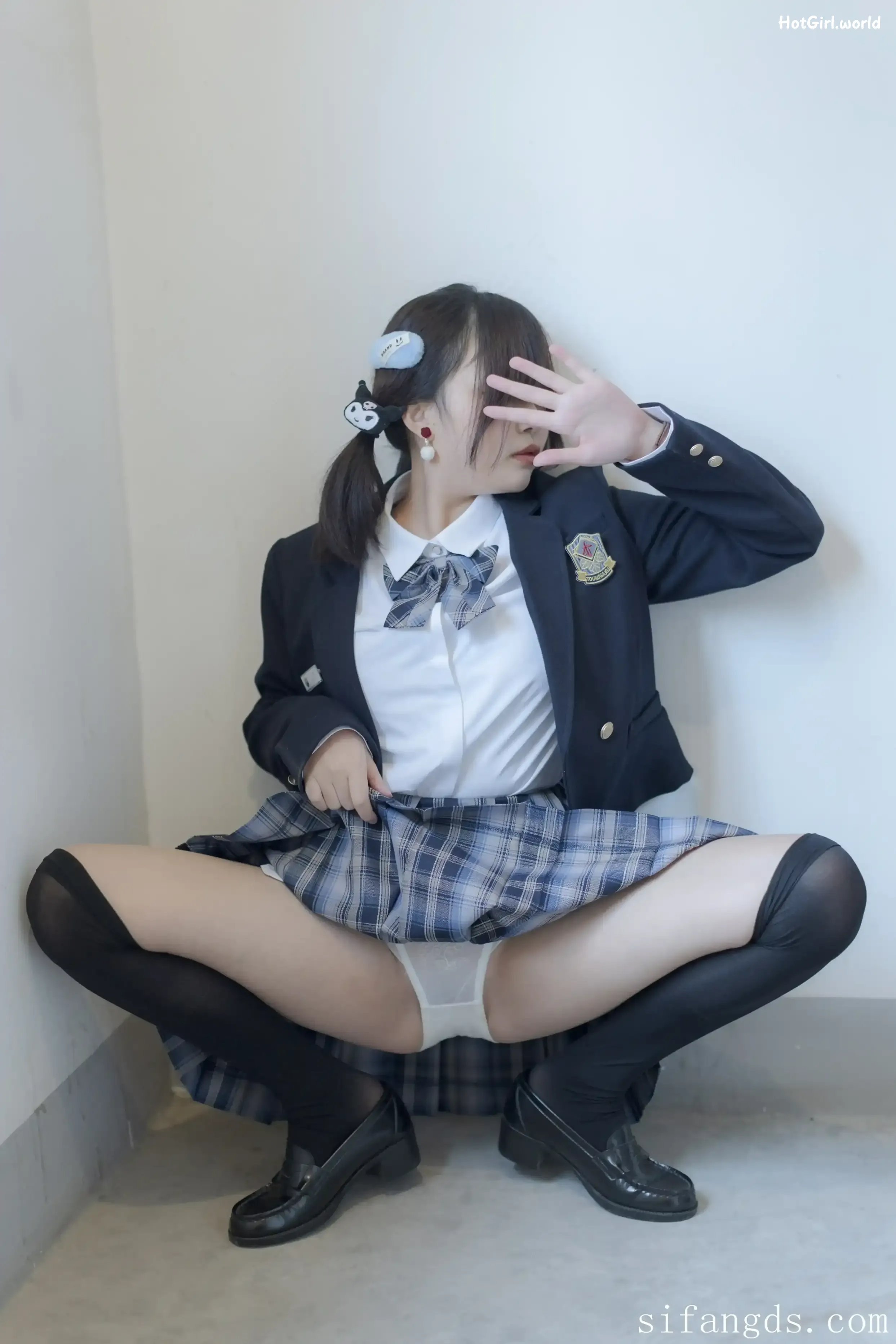 森萝财团写真-小安-R18-内部定制-JK制服浴缸 第6张图