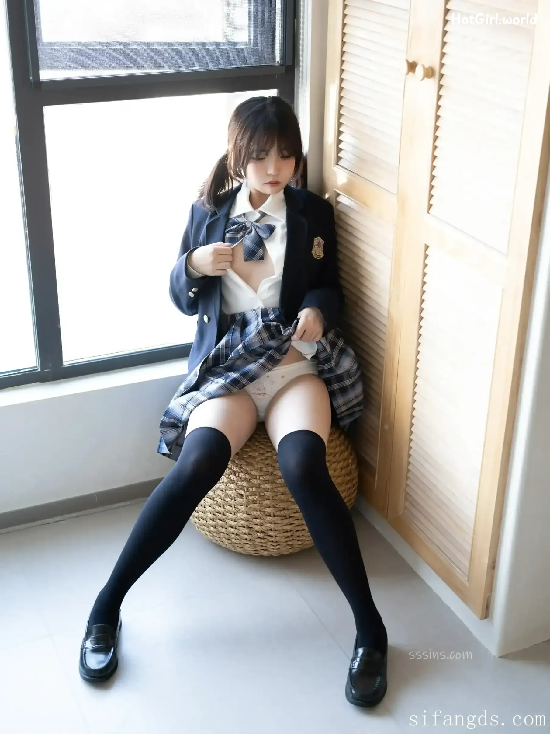 森萝财团写真-小安-R18-内部定制-JK制服浴缸 第20张图