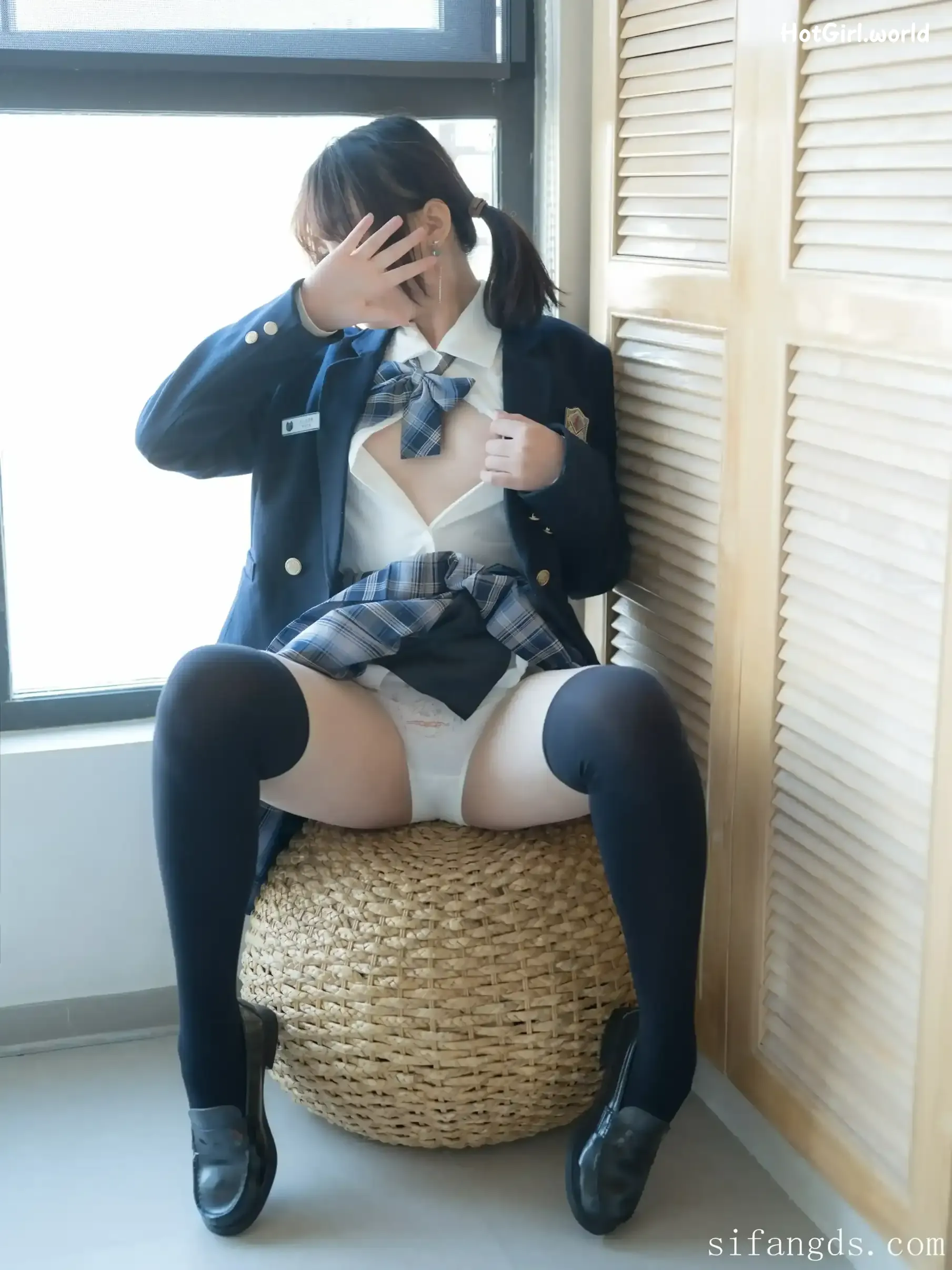 森萝财团写真-小安-R18-内部定制-JK制服浴缸 第25张图