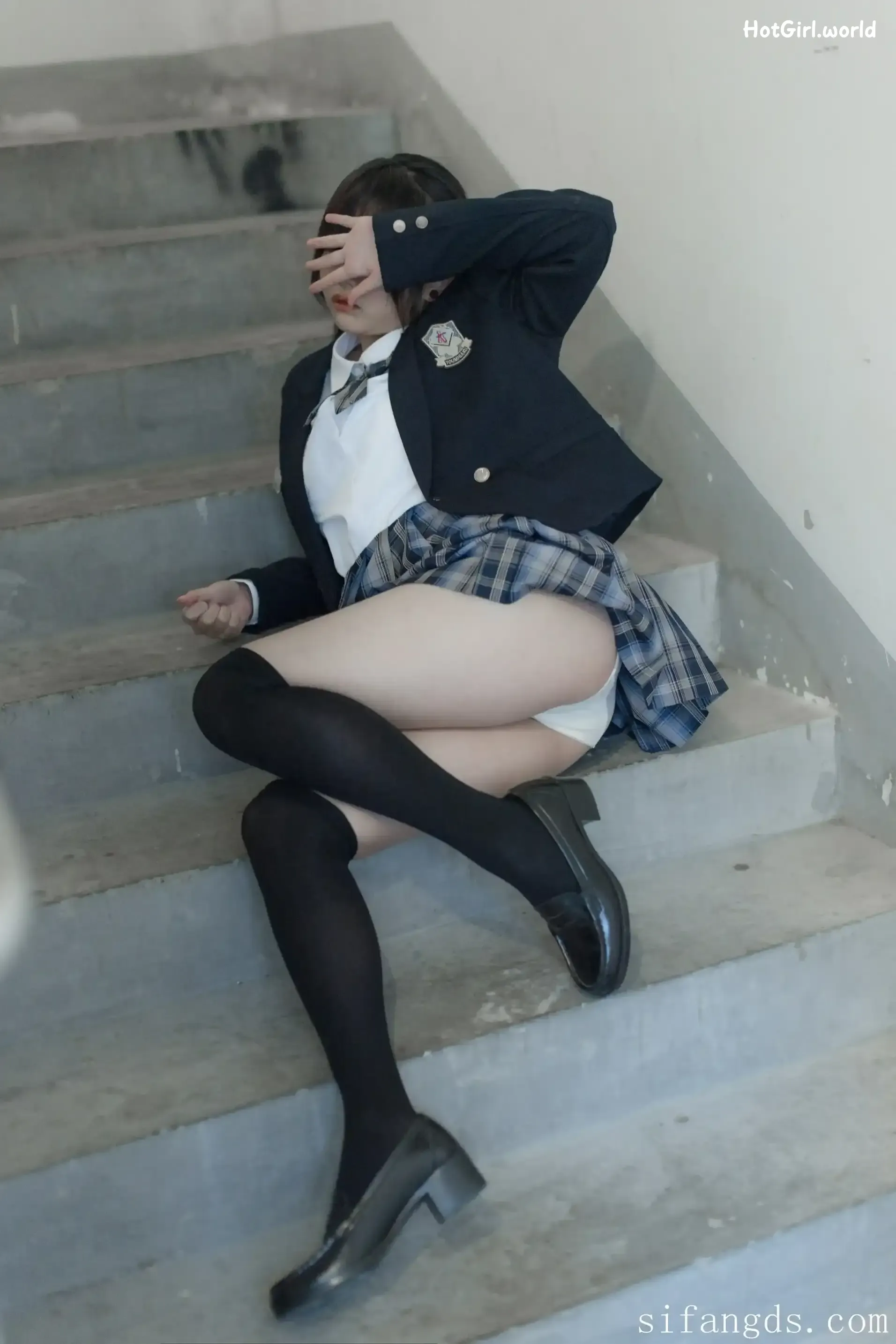 森萝财团写真-小安-R18-内部定制-JK制服浴缸 第102张图