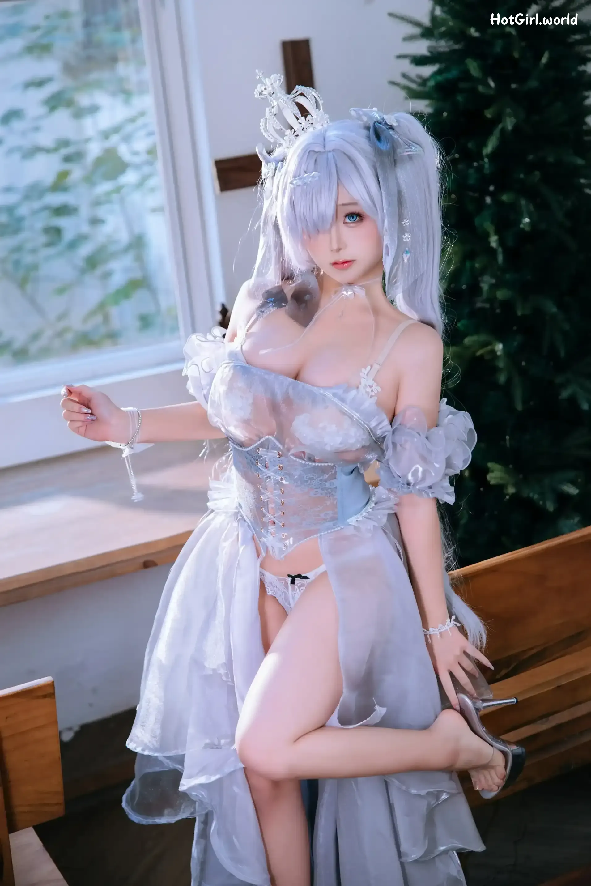 Coser-日奈娇-胜利女神：妮姬-灰姑娘 第42张图