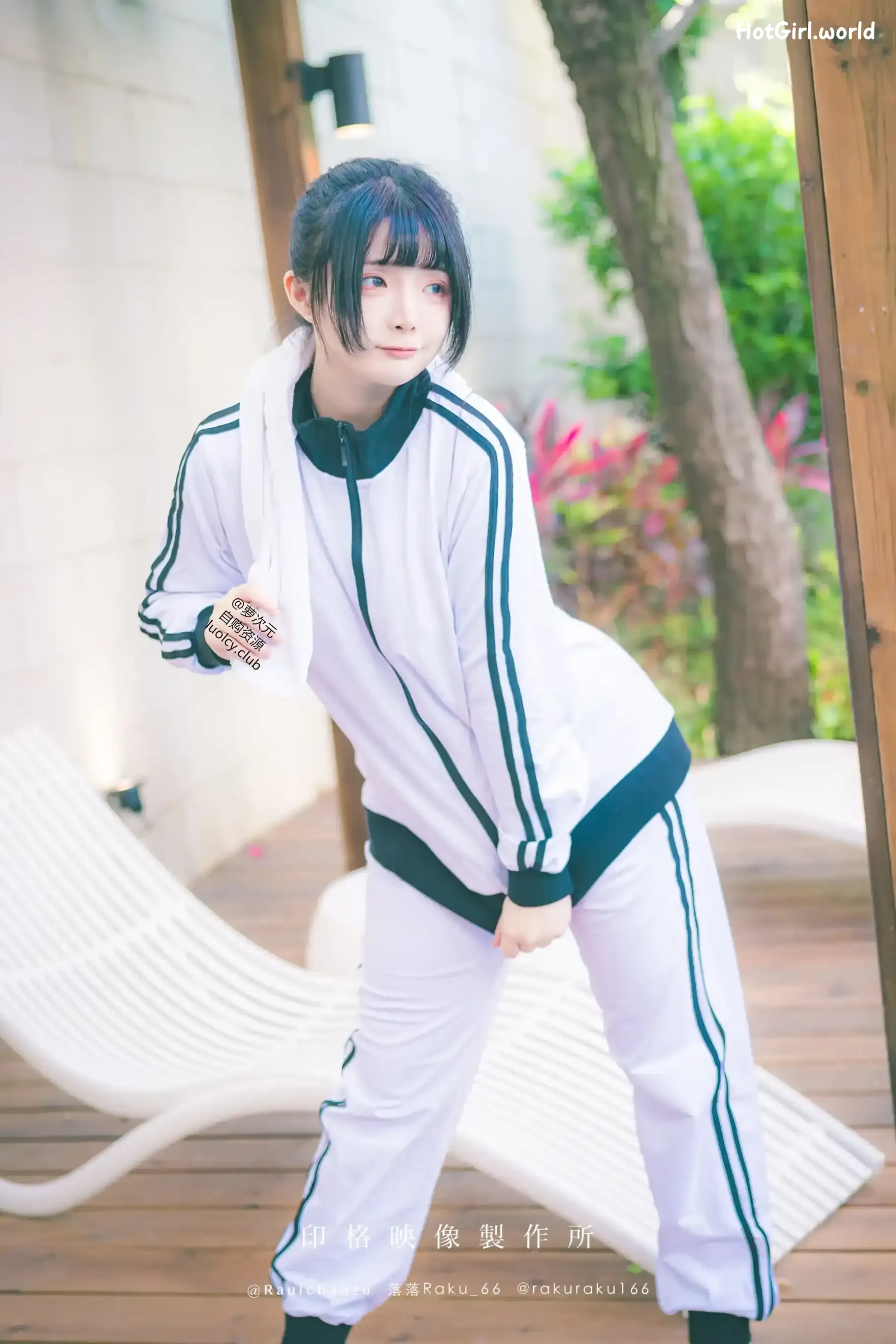 Coser-落落-Raku-锻炼日-Exercise Day 第23张图