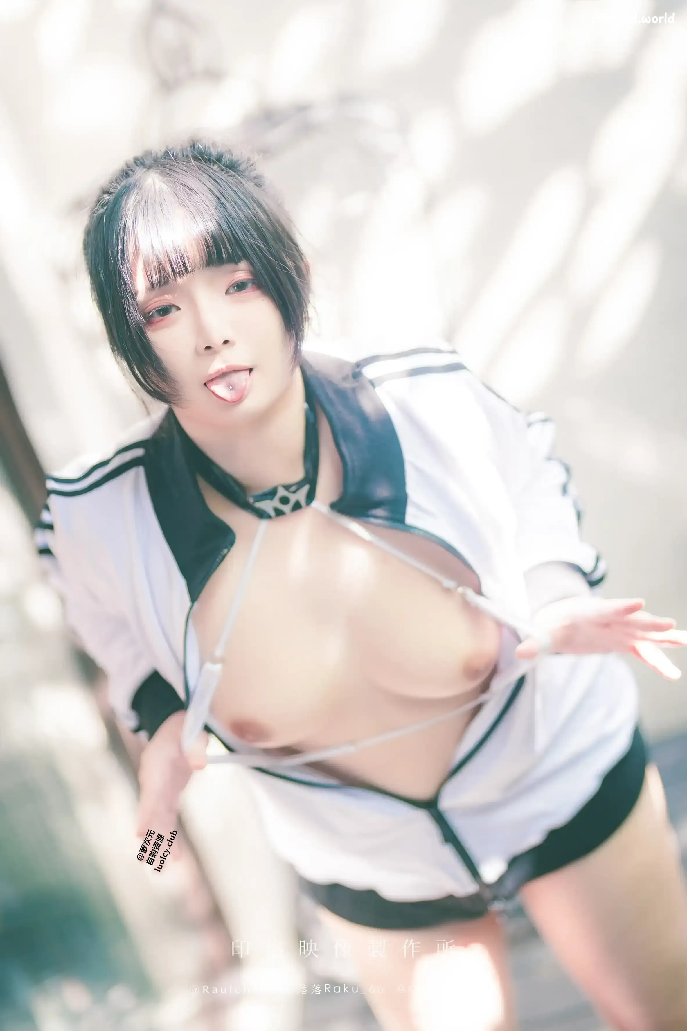 Coser-落落-Raku-锻炼日-Exercise Day 第32张图