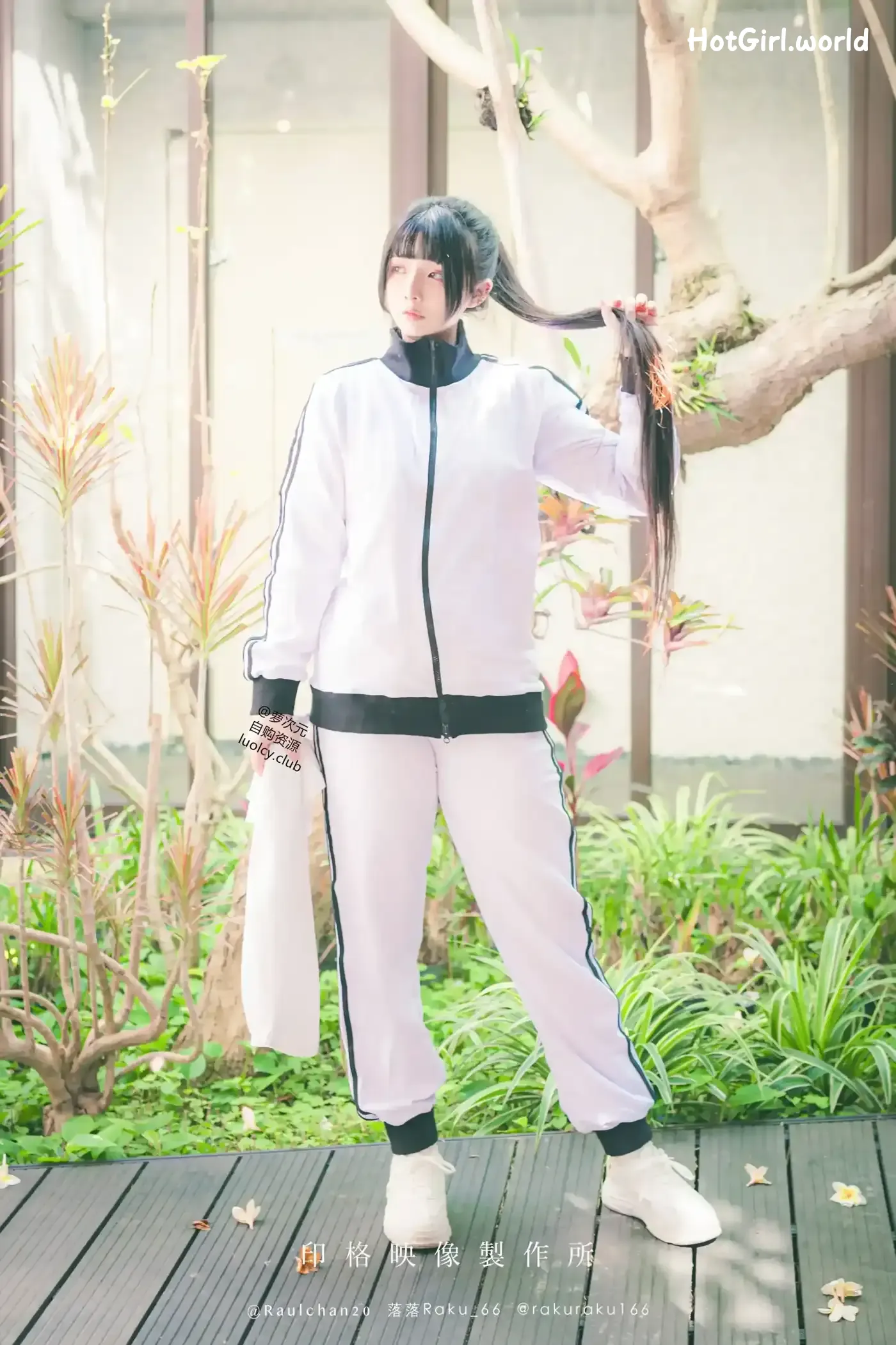 Coser-落落-Raku-锻炼日-Exercise Day 第45张图