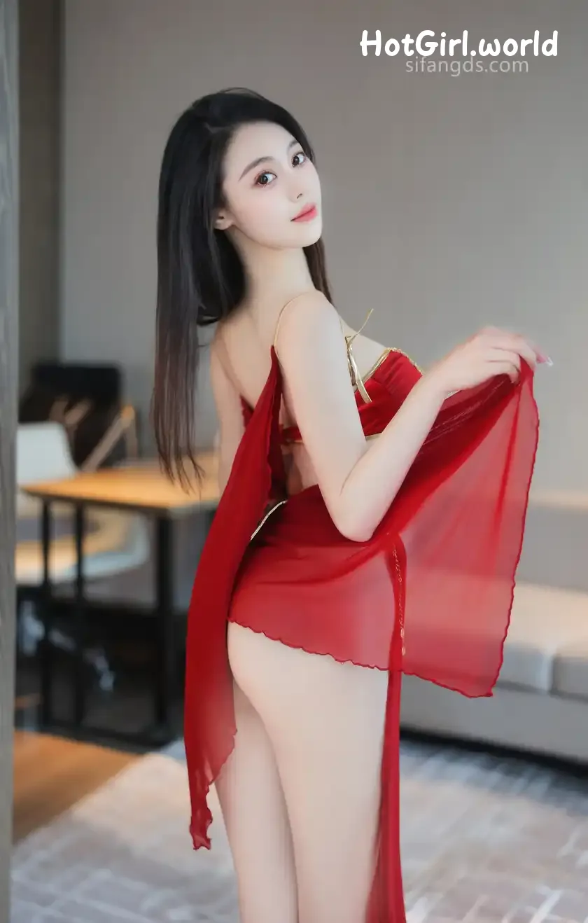 XR Uncensored-清妙-R18-秀人网模特-红色舞裙+S 第26张图
