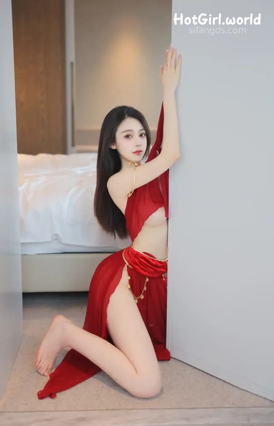 XR Uncensored-清妙-R18-秀人网模特-红色舞裙+S 第57张图