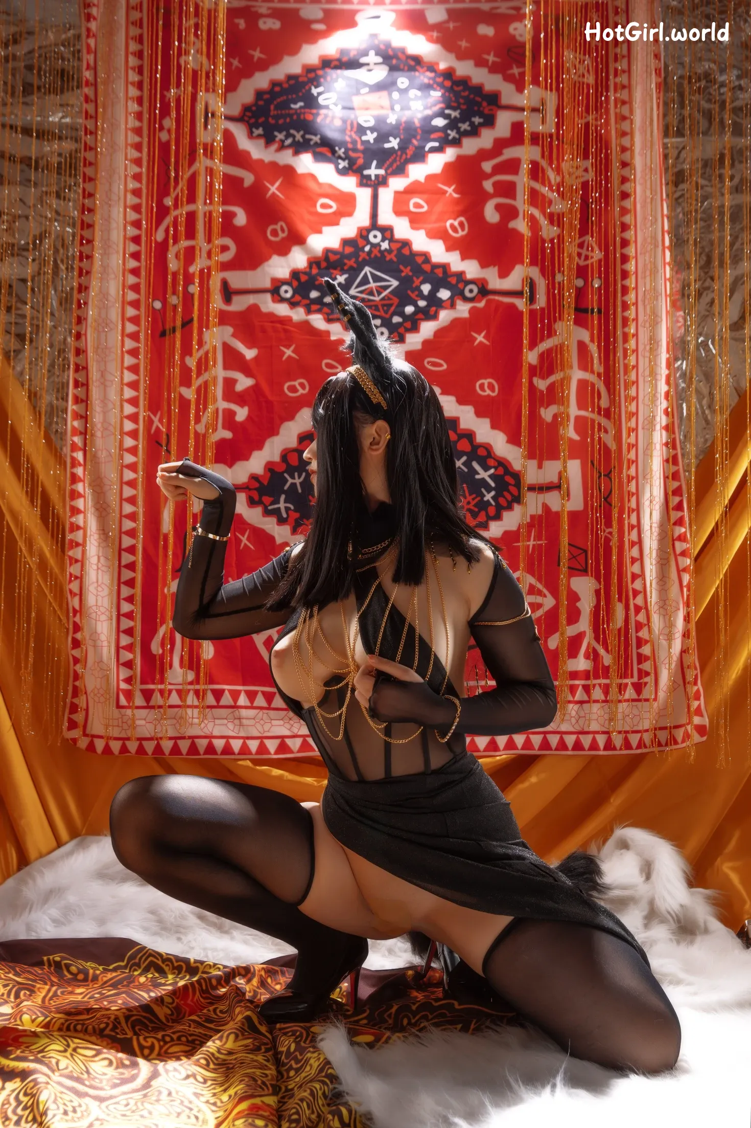 Coser-Hokunaimeko-北乃芽子-Anubis-Cat 第23张图