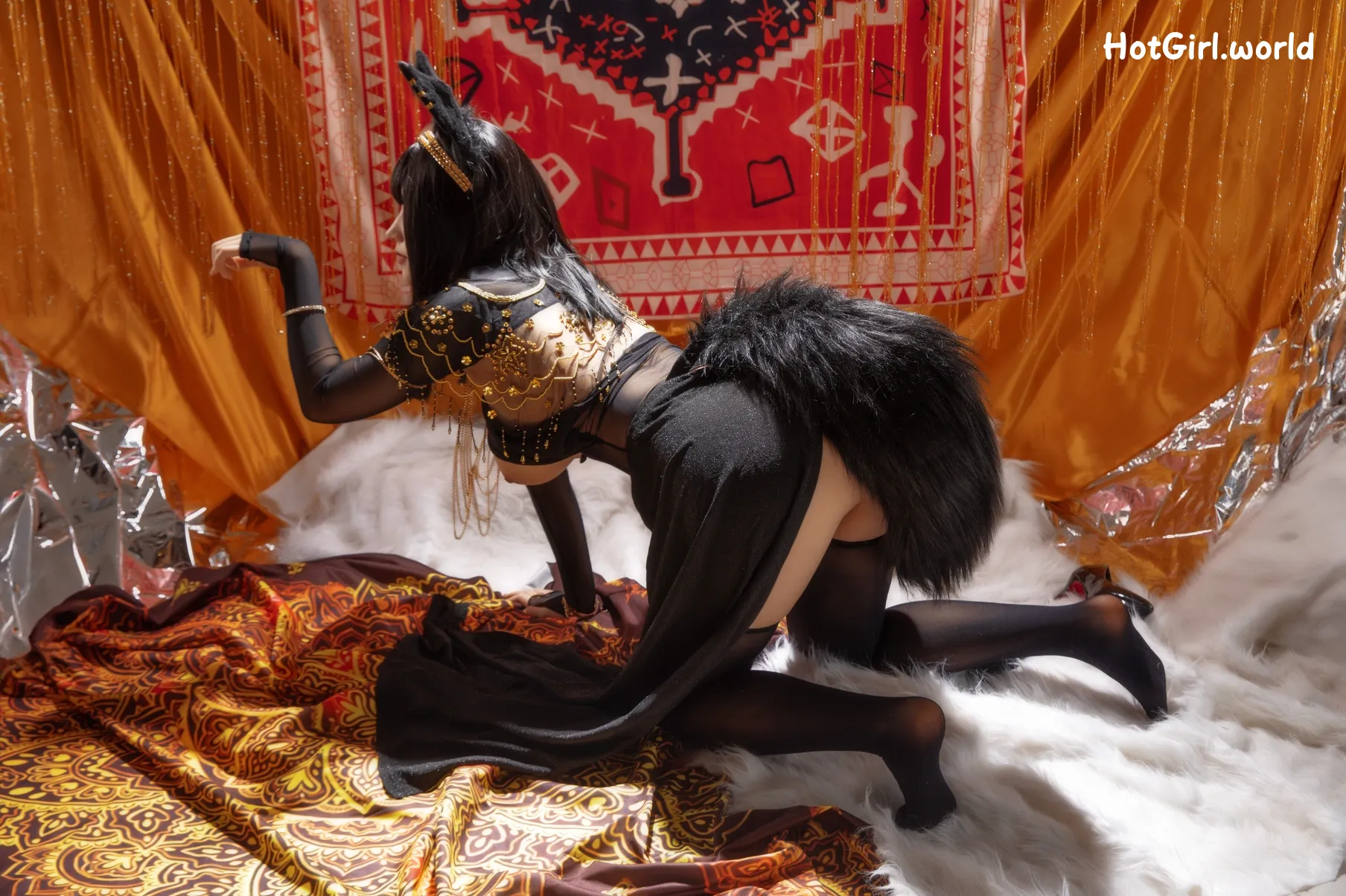 Coser-Hokunaimeko-北乃芽子-Anubis-Cat 第46张图