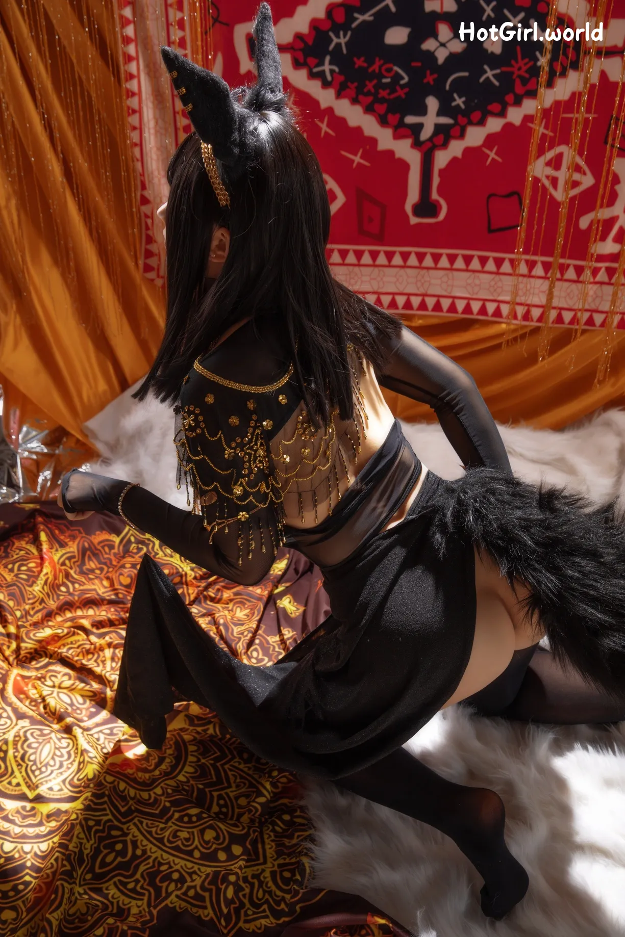 Coser-Hokunaimeko-北乃芽子-Anubis-Cat 第49张图