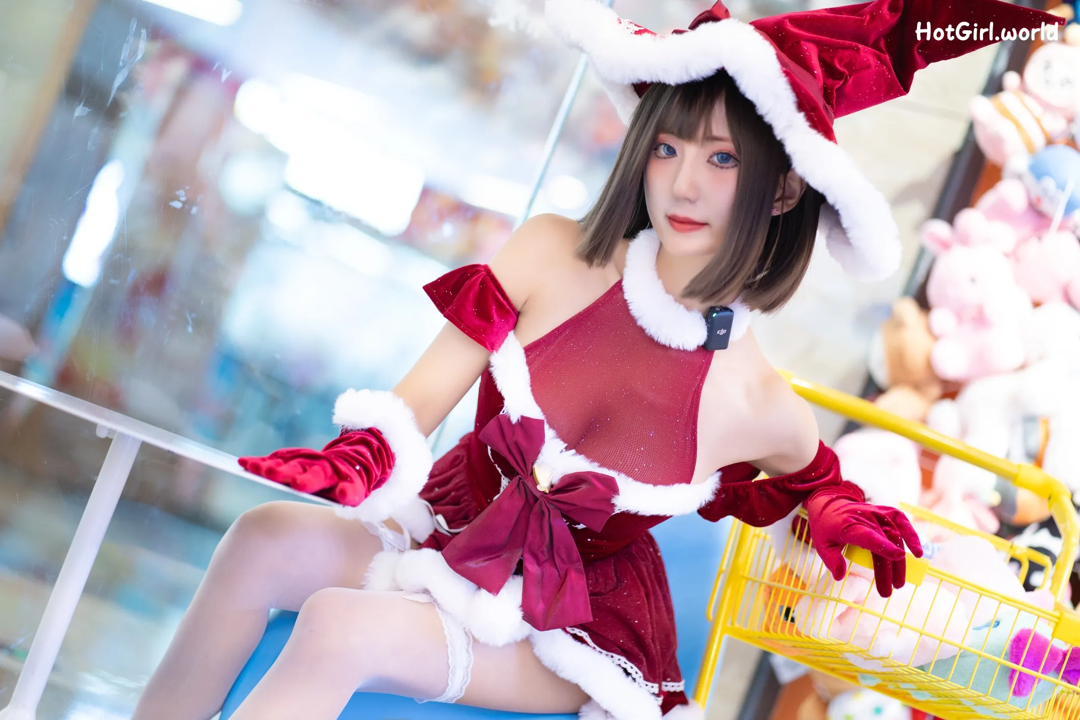 Coser-职业奶妈三水子-圣诞小裙子 第35张图