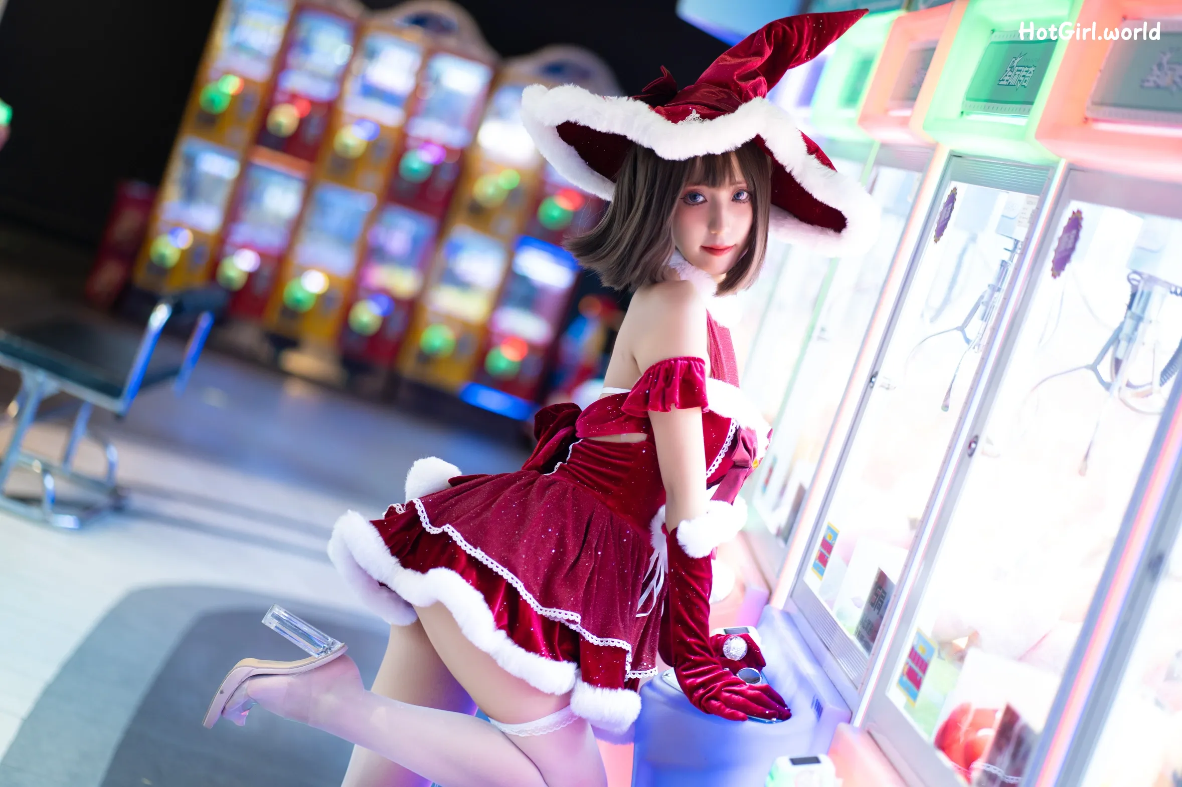 Coser-职业奶妈三水子-圣诞小裙子 第38张图