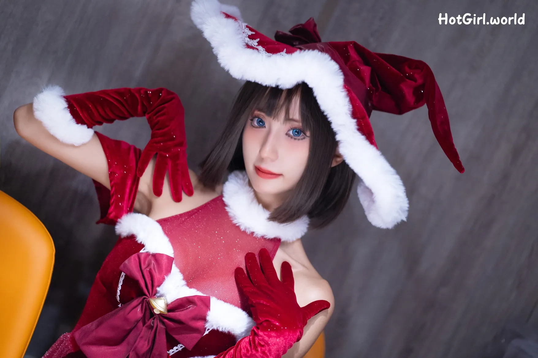 Coser-职业奶妈三水子-圣诞小裙子 第54张图