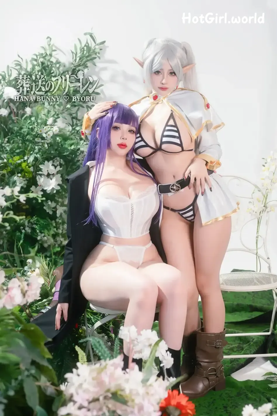 Coser-Byoru-&-Hana Bunny-Fern and Frieren Sousou no Frieren 第10张图
