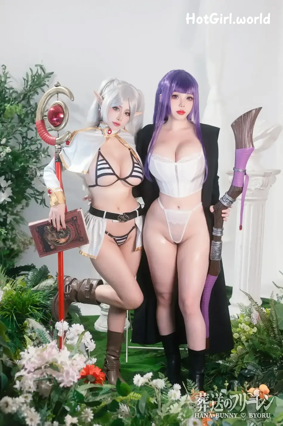 Coser-Byoru-&-Hana Bunny-Fern and Frieren Sousou no Frieren 第12张图