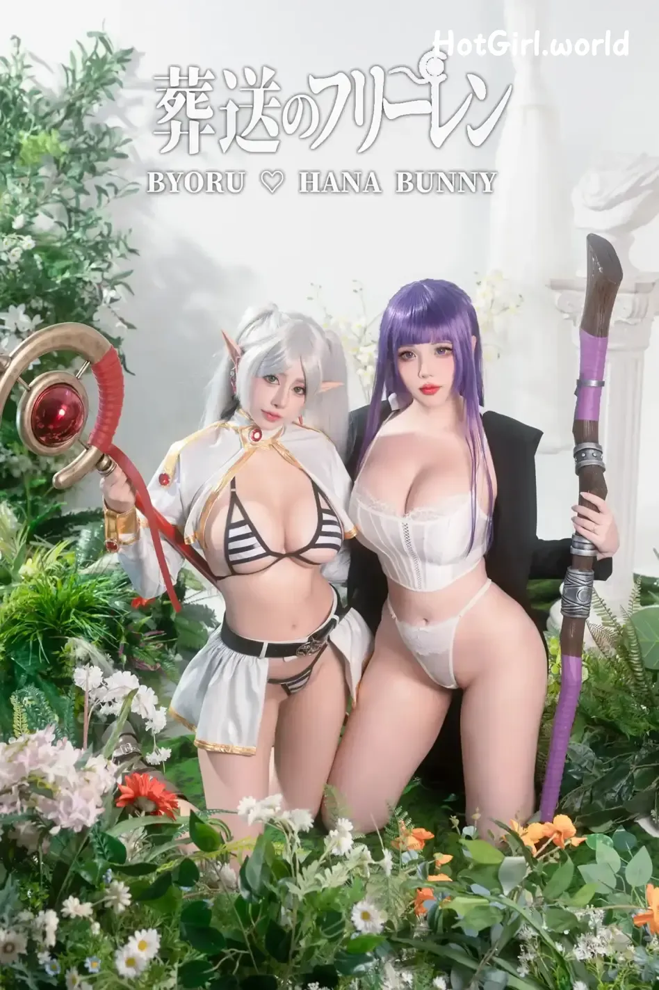 Coser-Byoru-&-Hana Bunny-Fern and Frieren Sousou no Frieren 第14张图