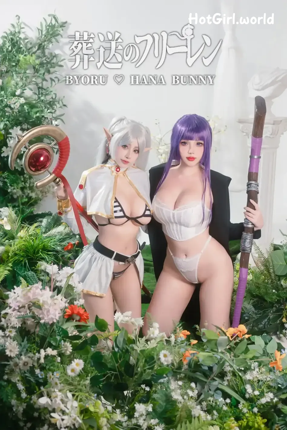 Coser-Byoru-&-Hana Bunny-Fern and Frieren Sousou no Frieren 第15张图