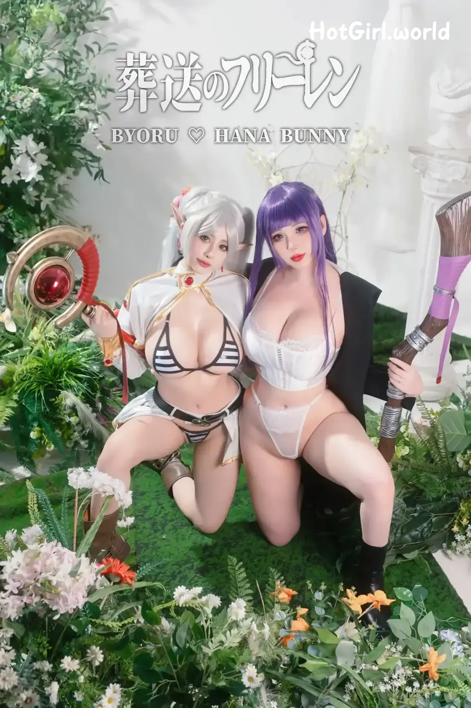 Coser-Byoru-&-Hana Bunny-Fern and Frieren Sousou no Frieren 第16张图