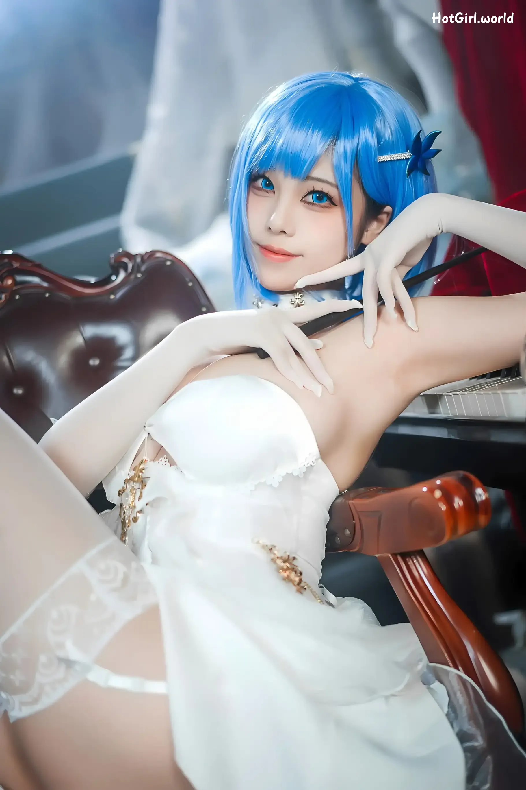 Coser-蜜汁猫裘-碧蓝航线-恰巴耶夫白骑兵 第13张图