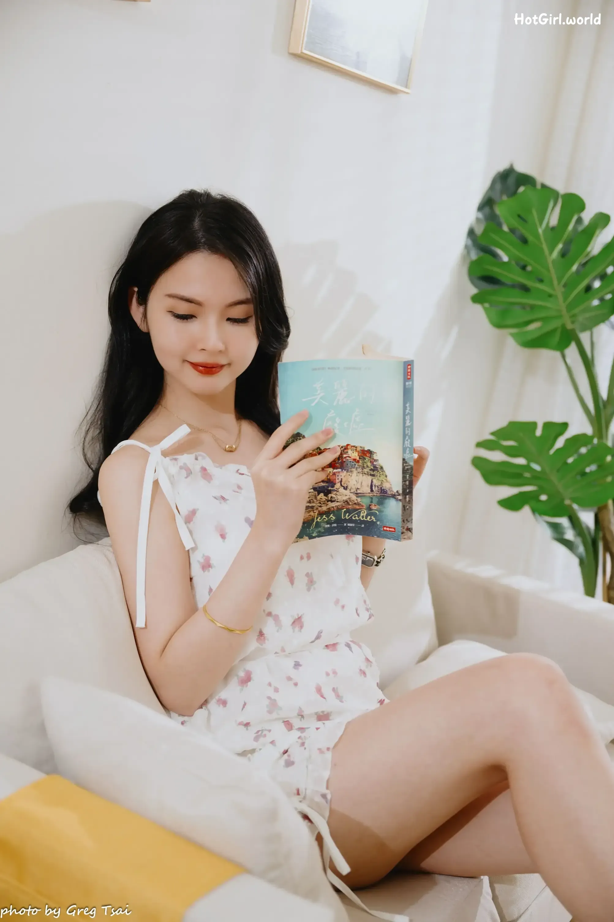 米浆-碎花连衣裙 第8张图