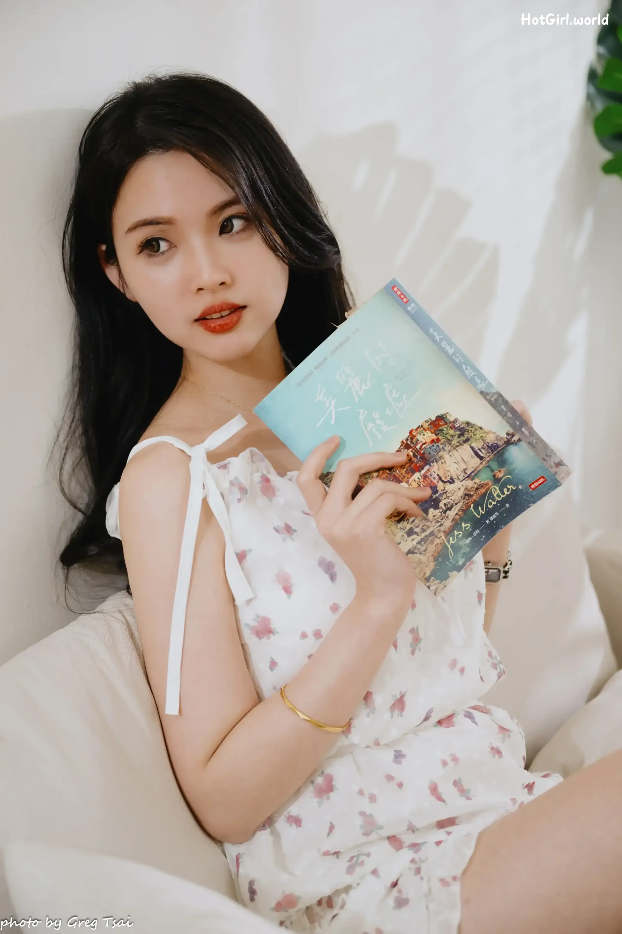 米浆-碎花连衣裙 第9张图