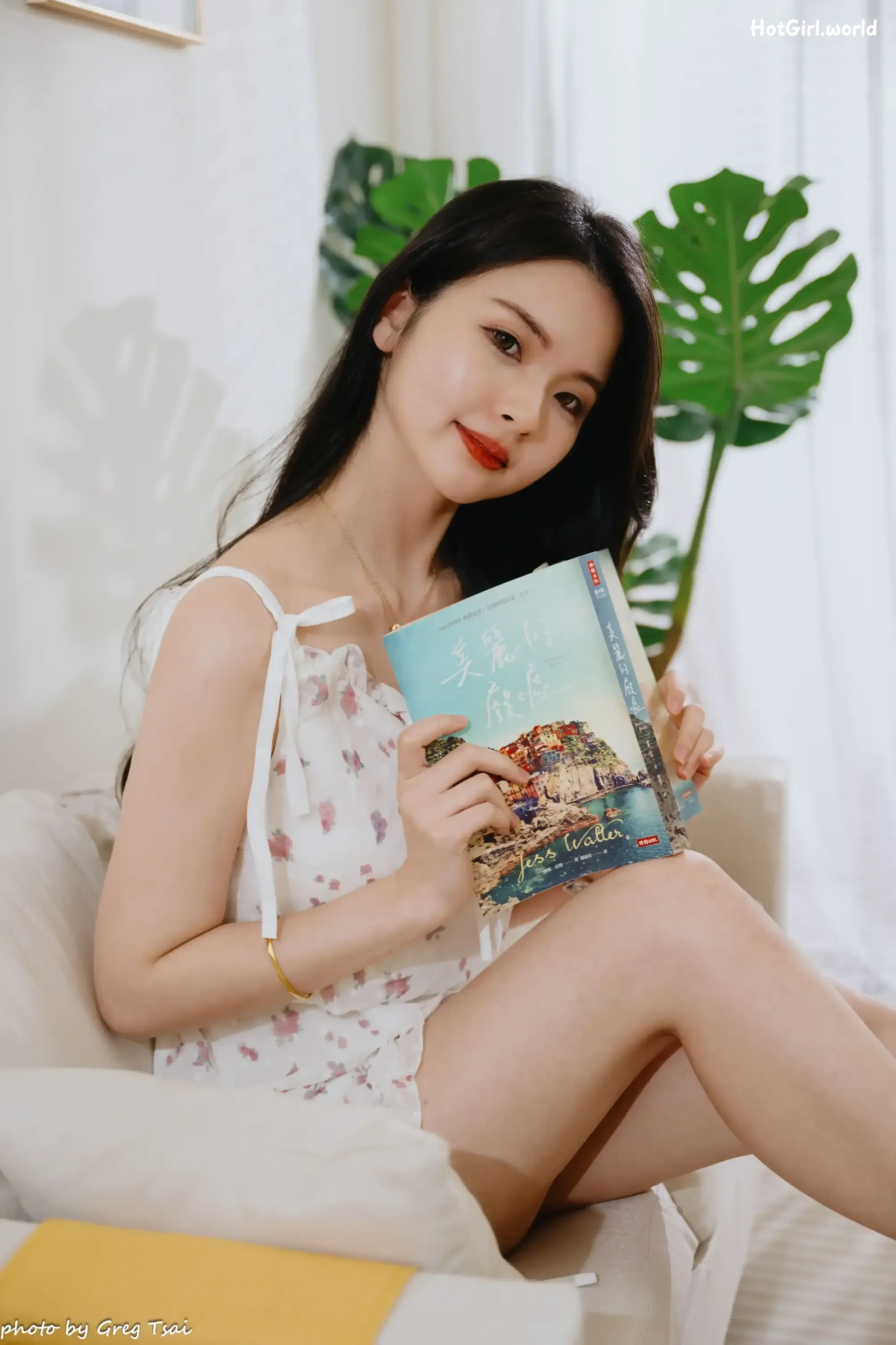 米浆-碎花连衣裙 第10张图