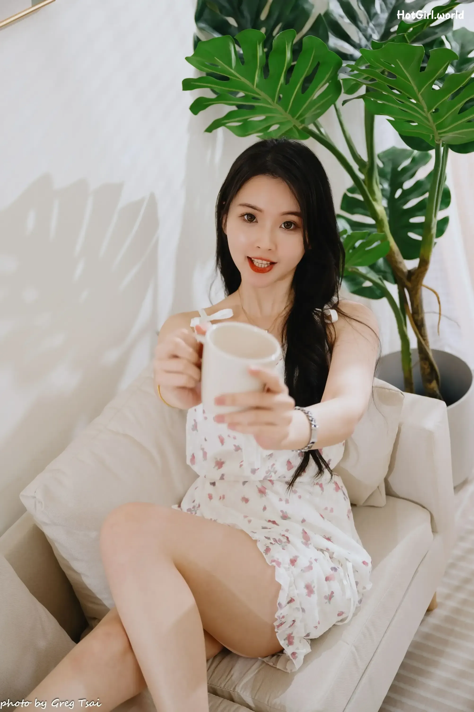 米浆-碎花连衣裙 第17张图