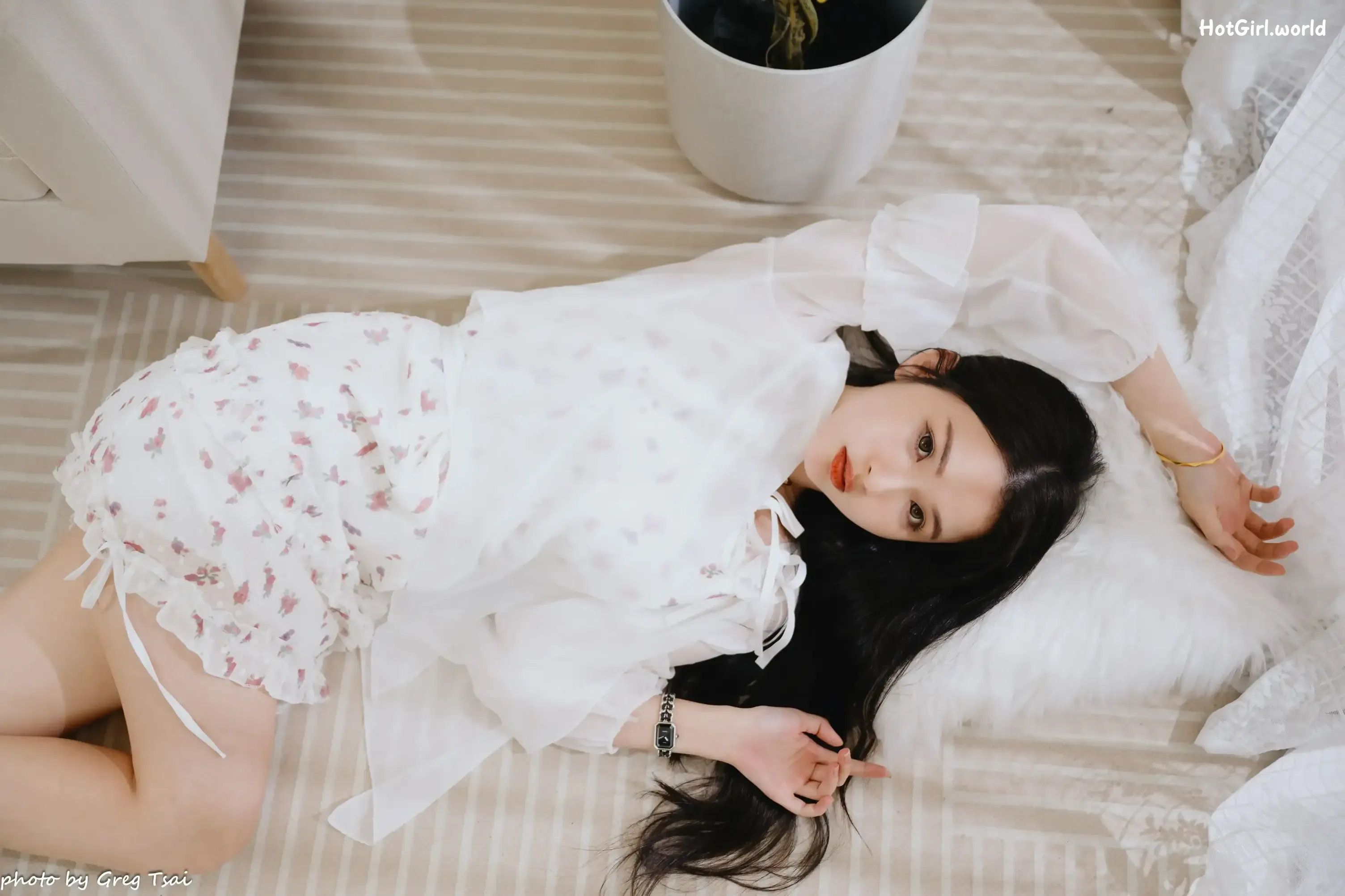 米浆-碎花连衣裙 第96张图