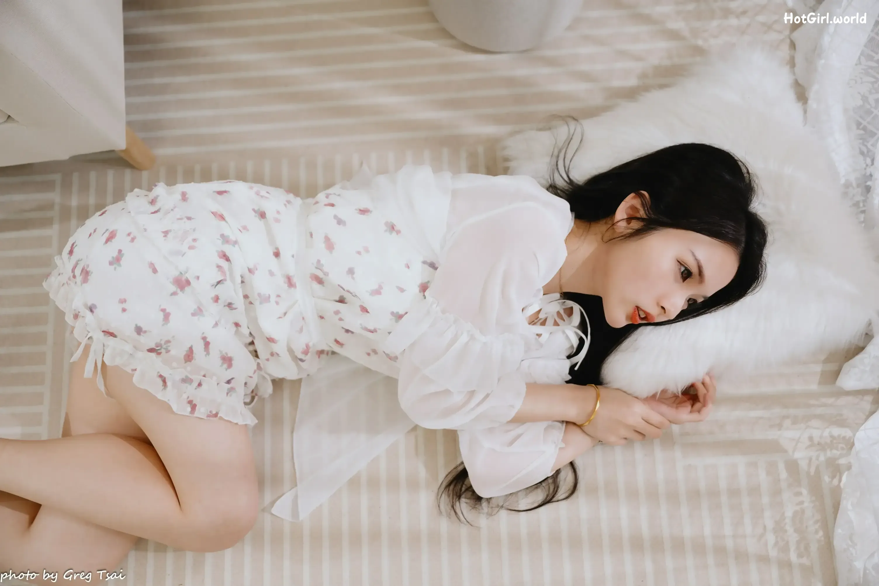 米浆-碎花连衣裙 第98张图