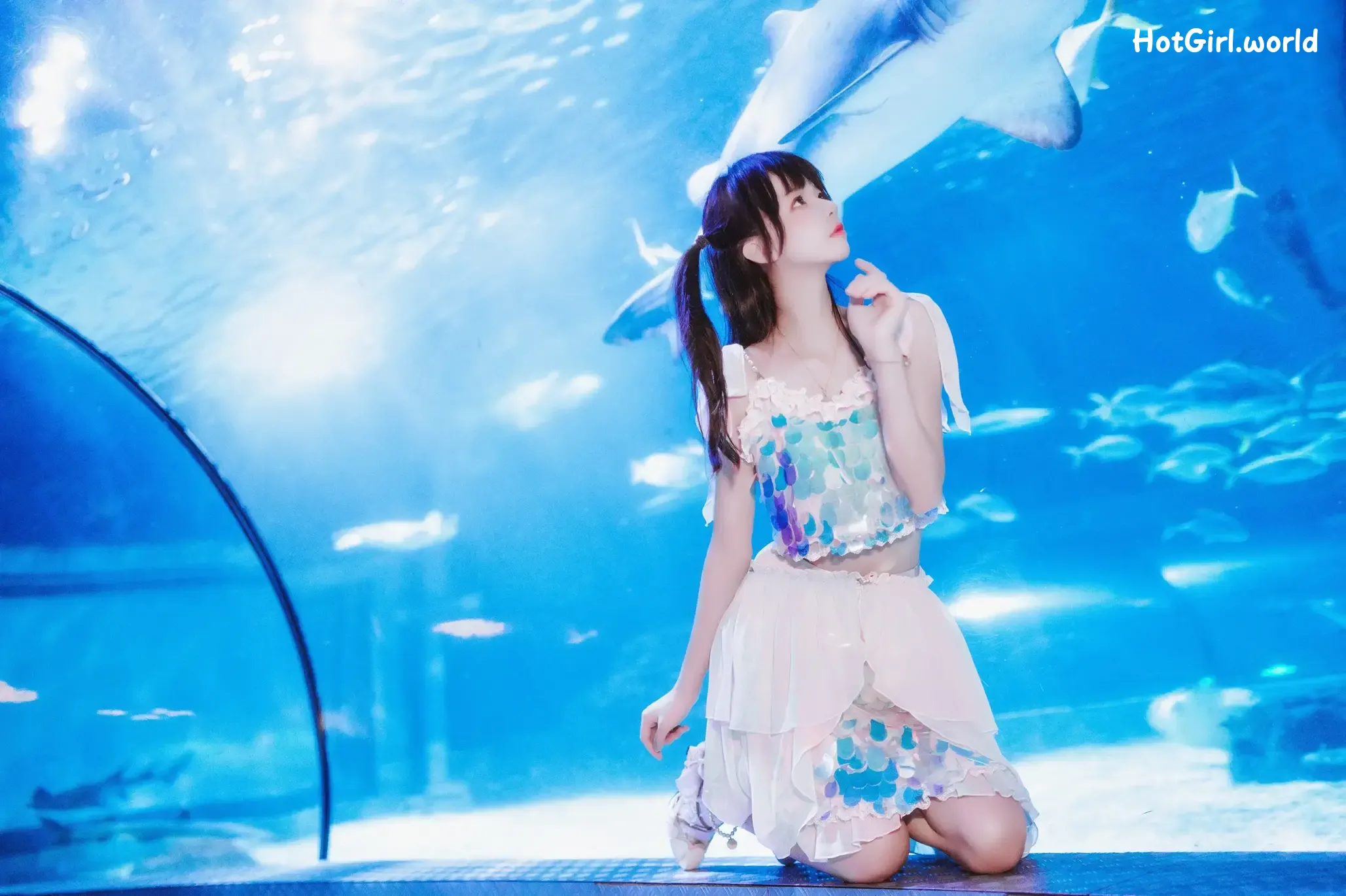 Coser-桜桃喵-水族馆 第1张图